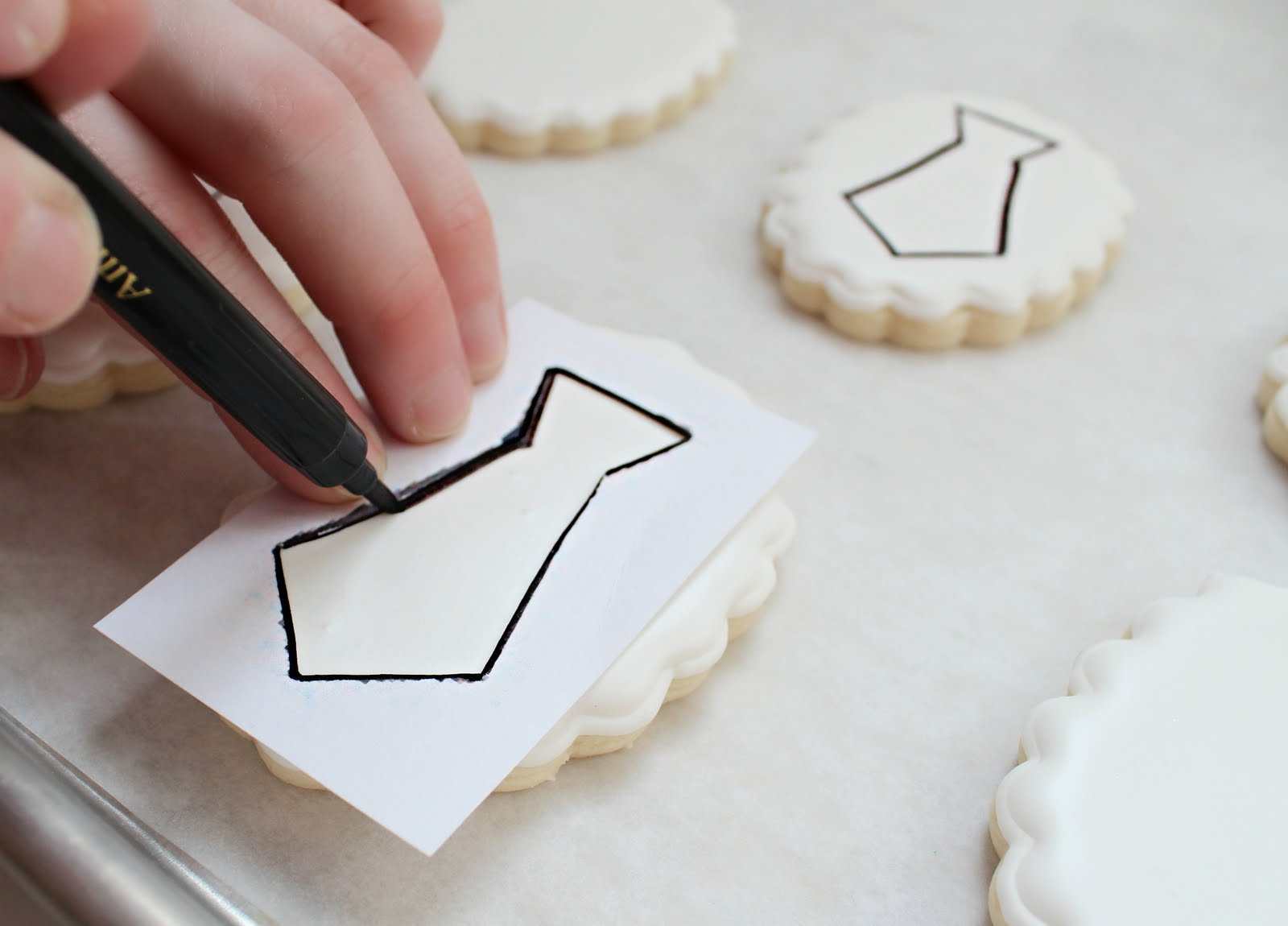 Making A Paper Cookie Stencil - The Sweet Adventures Of Sugar Belle in Free Printable Cookie Stencils