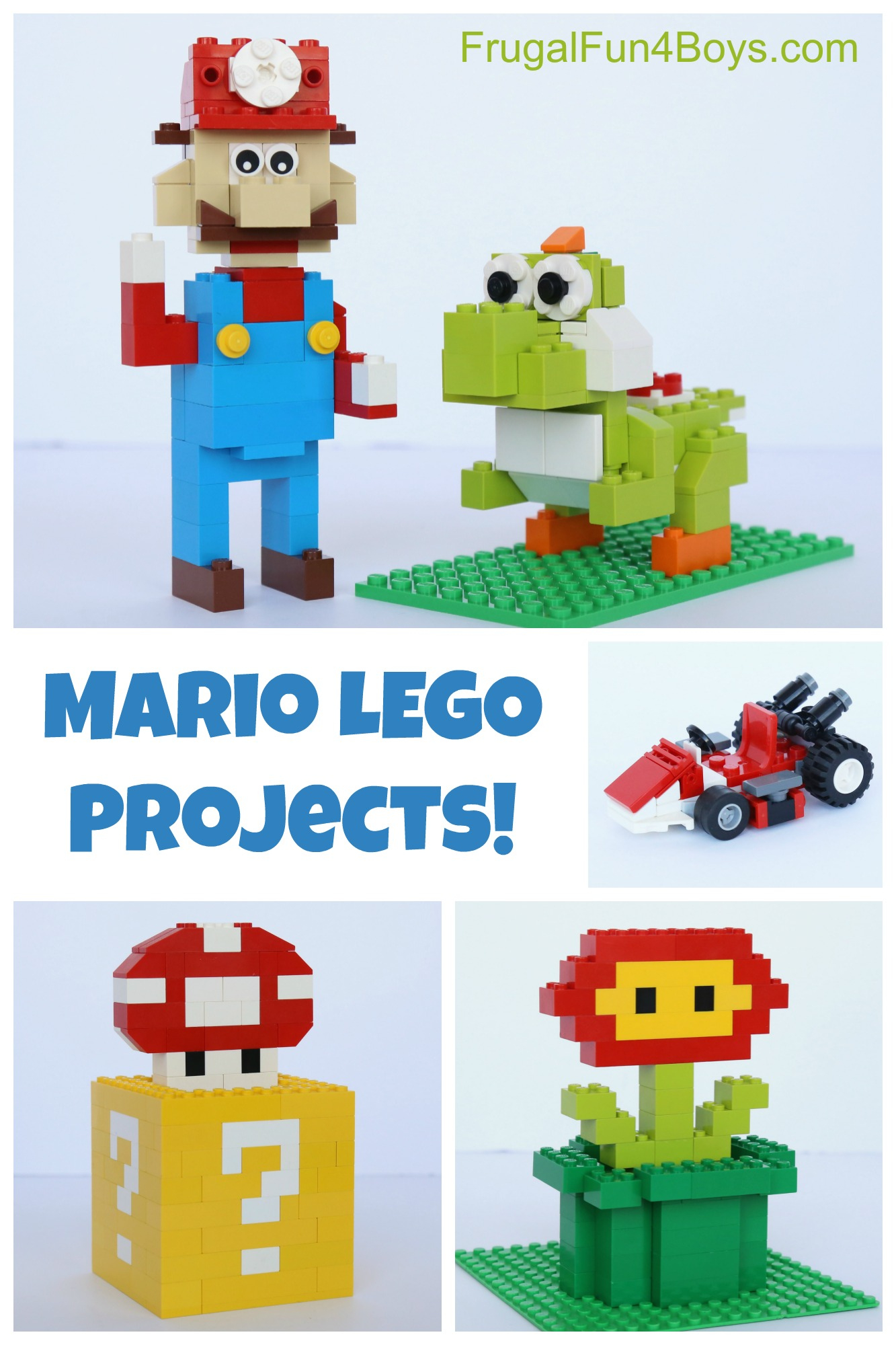 Mario Lego Projects With Building Instructions - Frugal Fun For with regard to Free Printable Lego Instructions