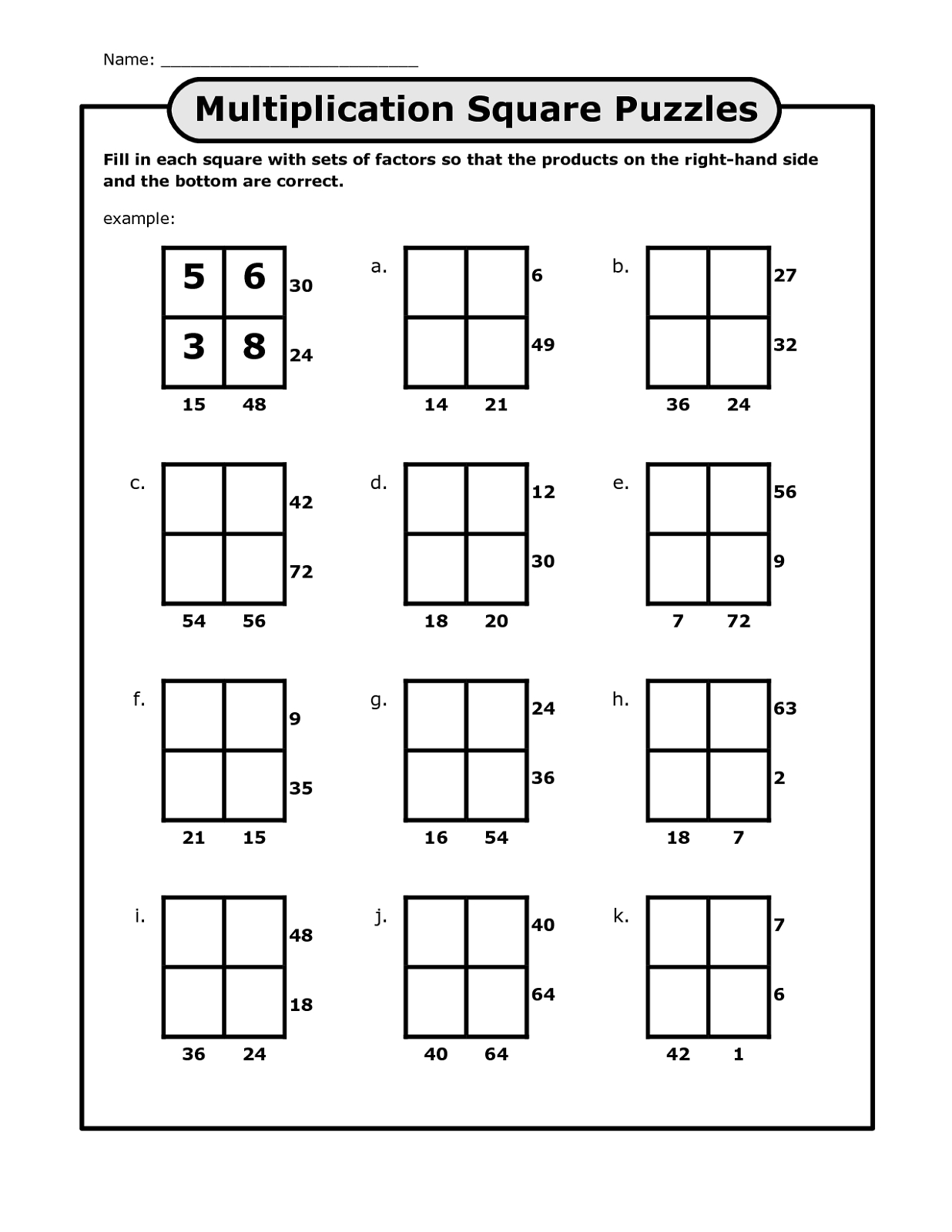 Math Puzzles Printable For Learning | Activity Shelter | Fun Math inside Free Printable Math Puzzles