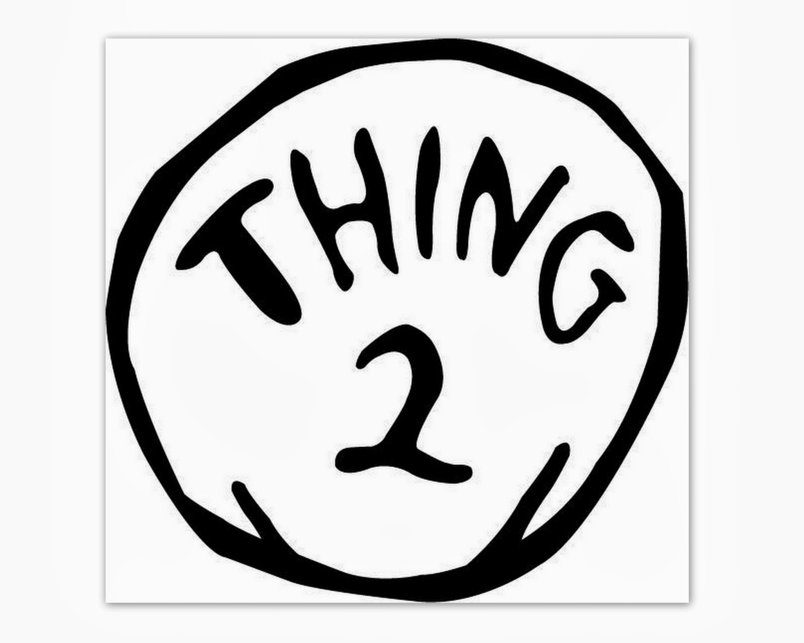 Mccash Family Blog: Thing 1 &amp;amp; 2 Freebie : Shirt Tutorial And Free for Thing 1 Thing 2 Free Printables