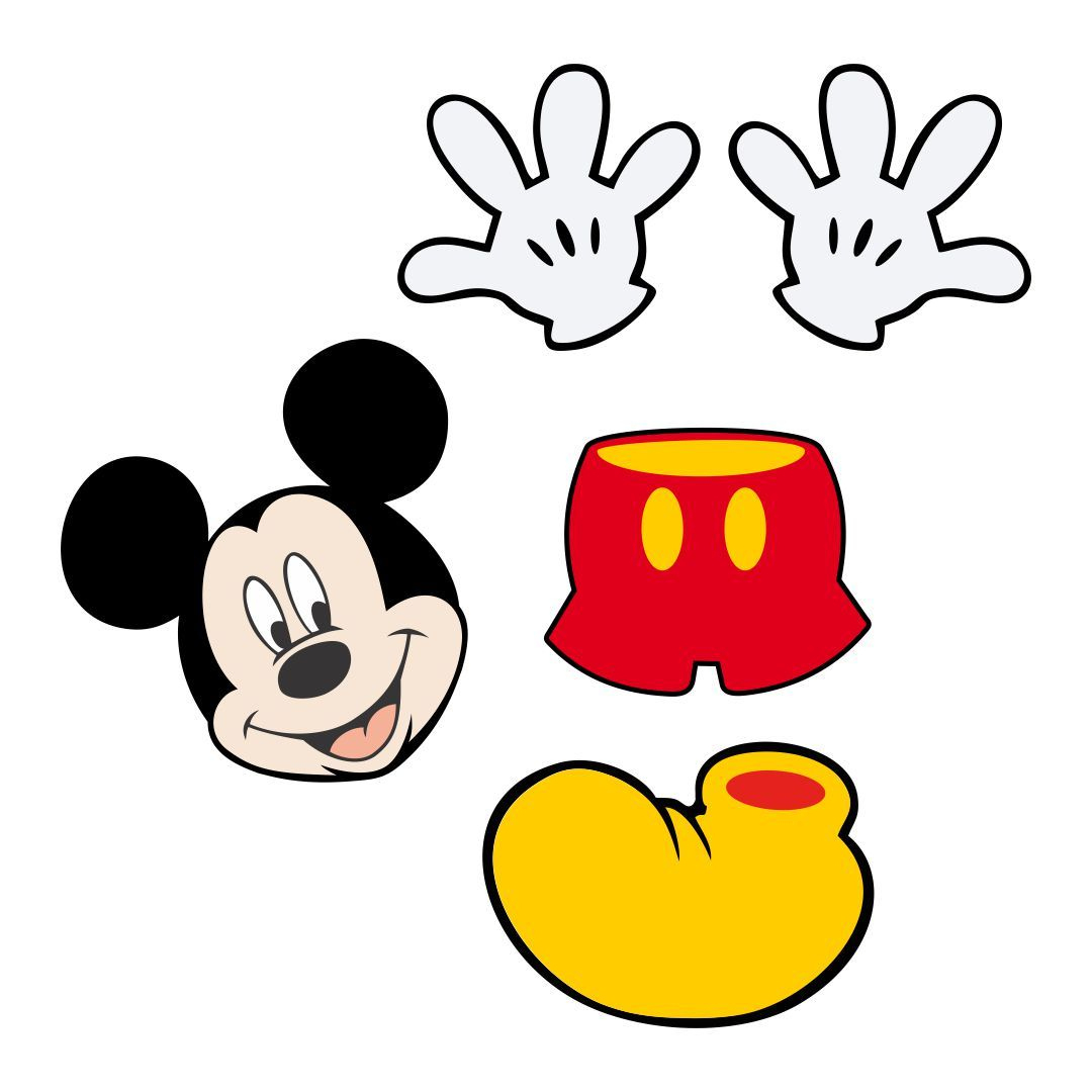 Mickey Mouse Box Templates - 13 Free Pdf Printables | Printablee in Free Printable Mickey Mouse Template