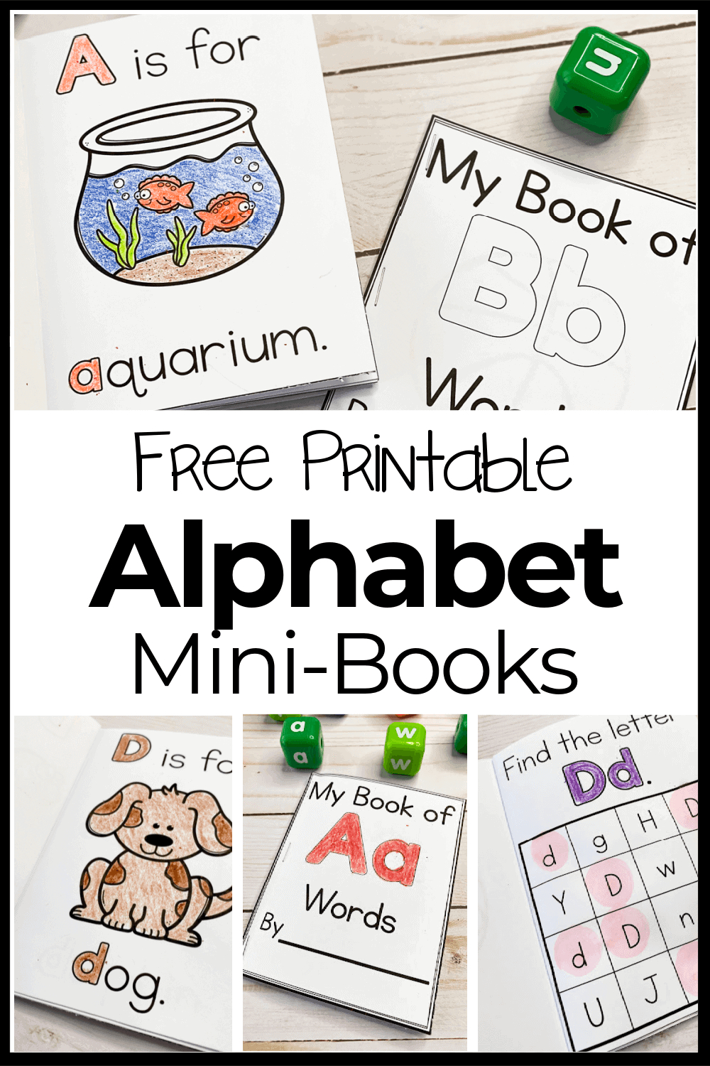 Mini Alphabet Books For Preschoolers Printable Activity throughout Free Printable Abc Mini Books