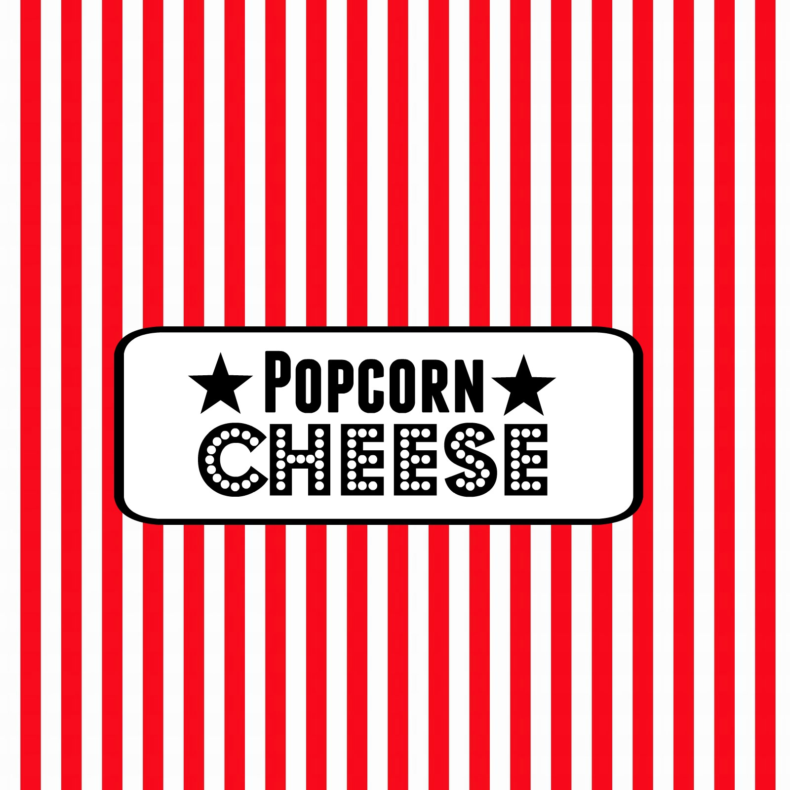 Movie Night Party “Popcorn Bar”- Free Printable Food Labels throughout Free Printable Popcorn Bar Labels