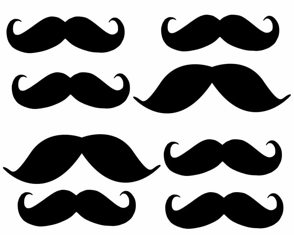 Mustaches Or Little Men: Free Printable Mini Kit. - Oh My Fiesta inside Free Printable Mustache