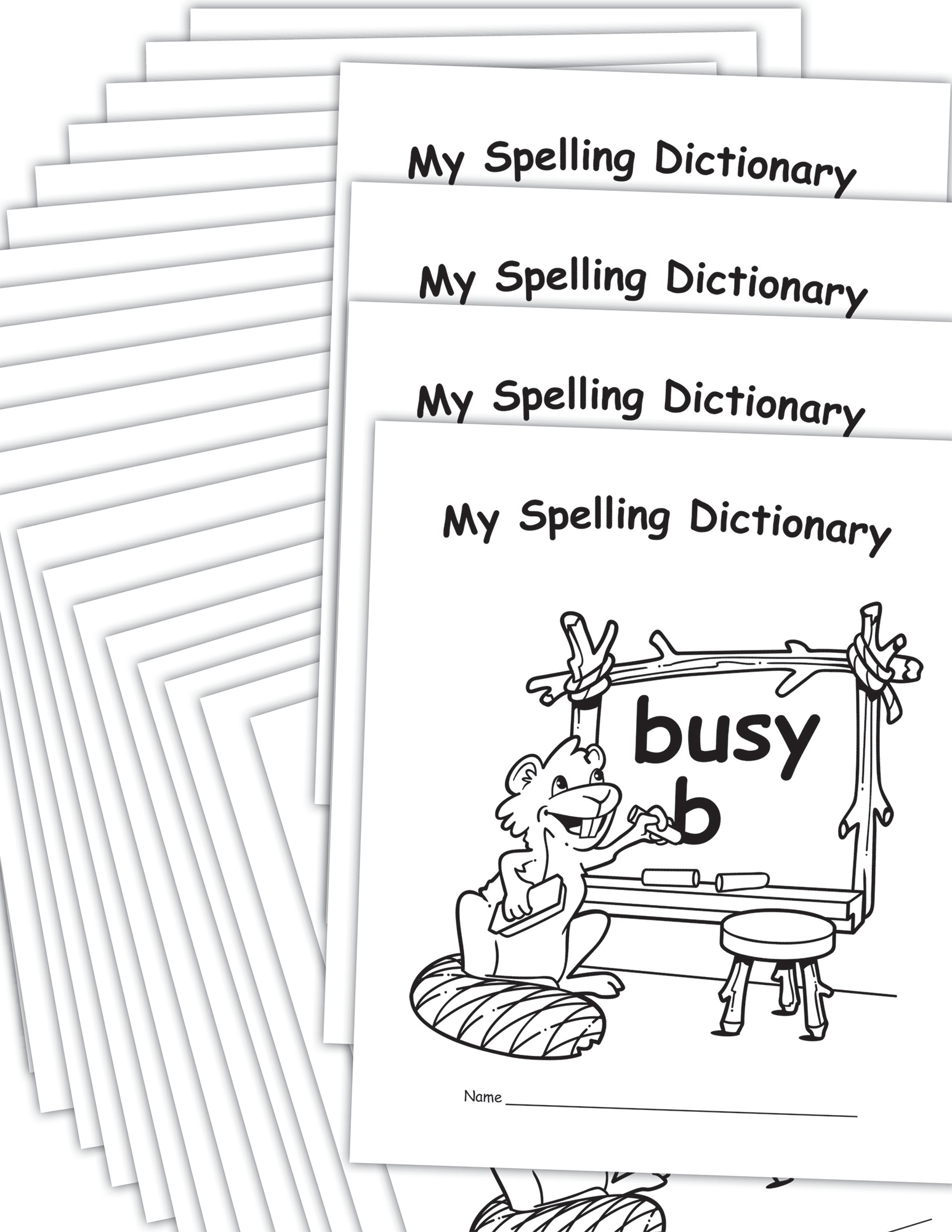 My Own Spelling Dictionary, 25-Pack - Tcr66806 | Teacher Created pertaining to My Spelling Dictionary Printable Free