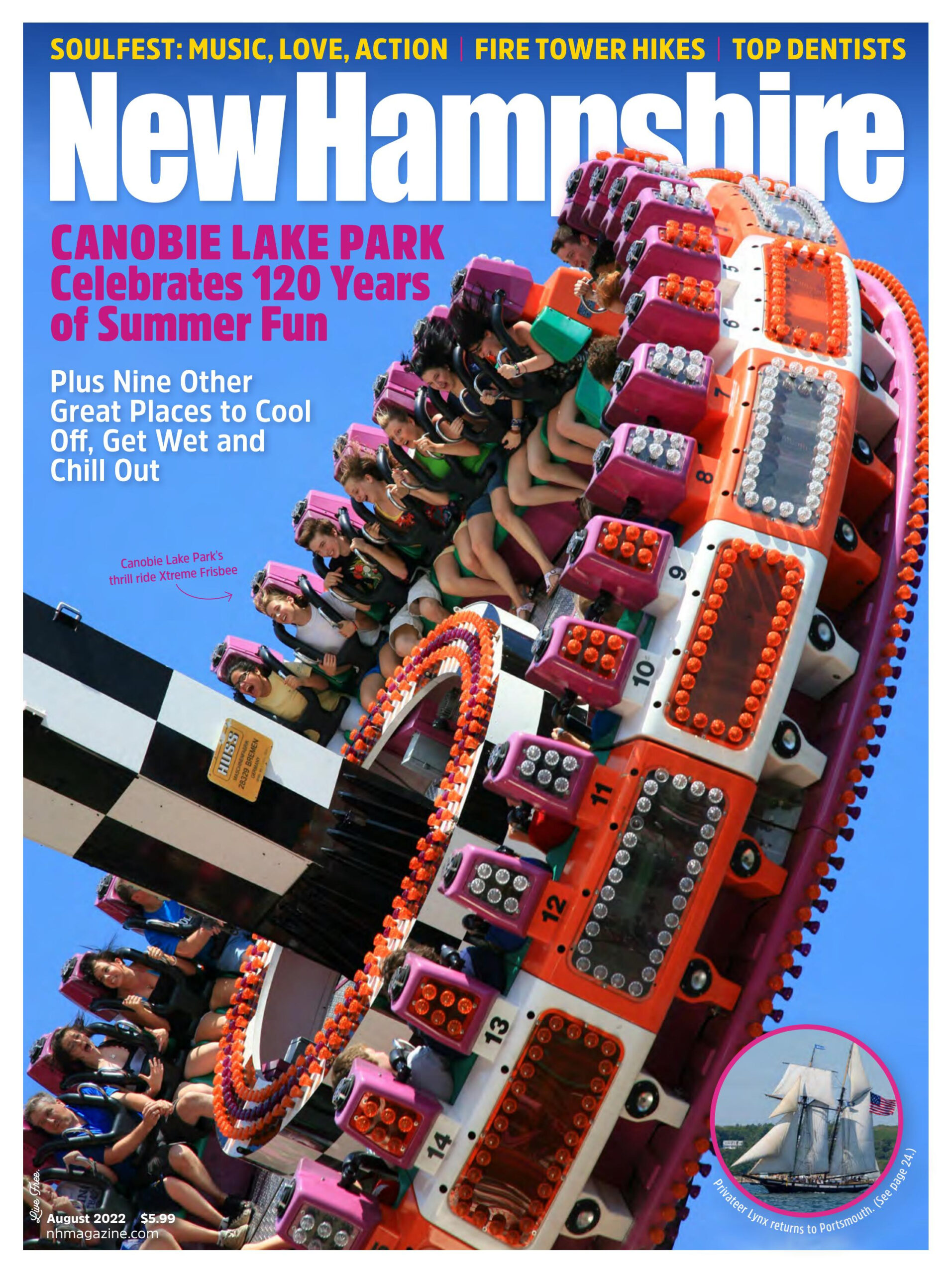 New Hampshire Magazine August 2022Yankee Publishing - New inside Free Printable Coupons for Canobie Lake Park