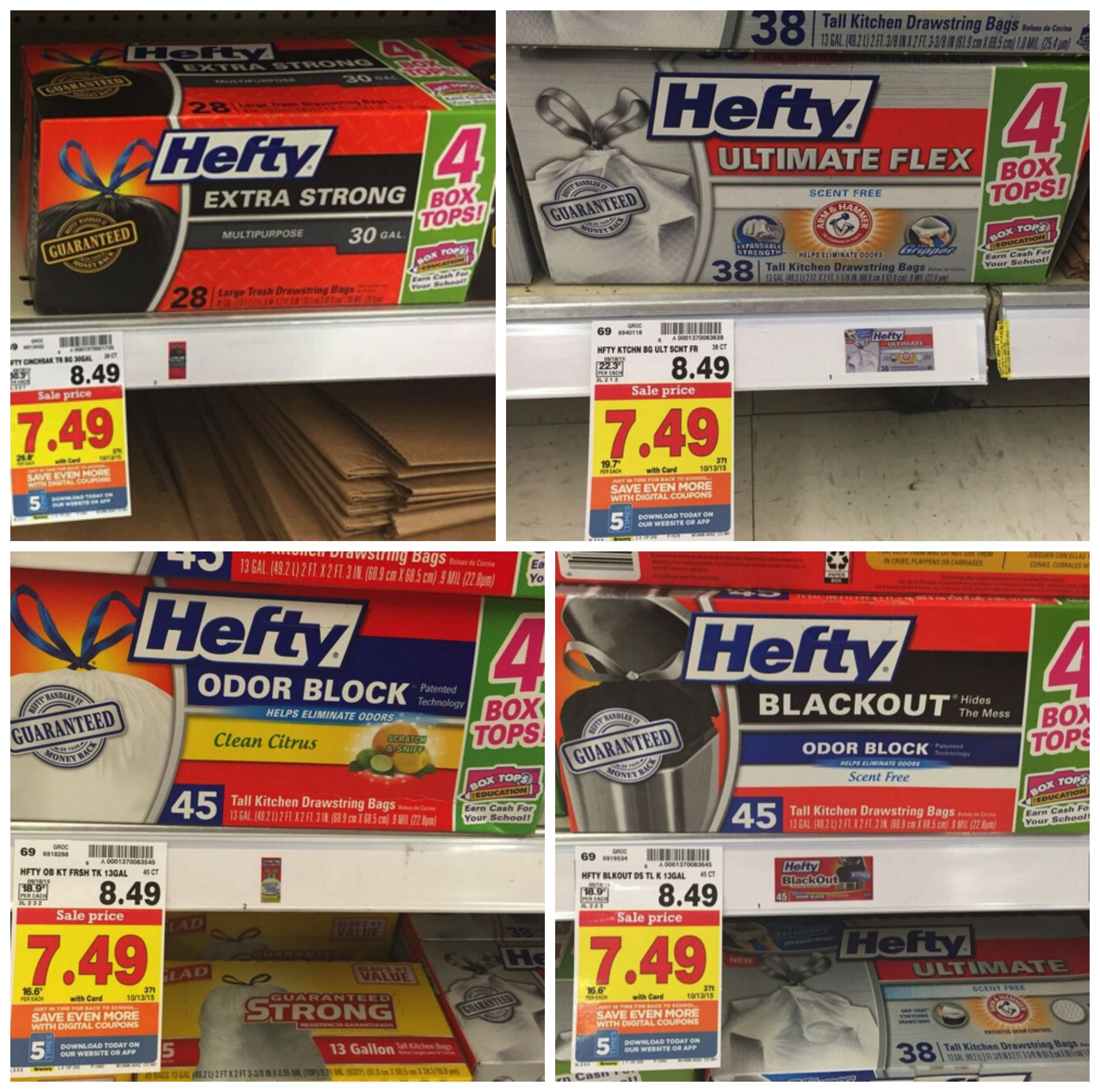 New Hefty Coupons = Trash Bags As Low As $5.99 At Kroger! - Kroger throughout Free Printable Coupons for Trash Bags