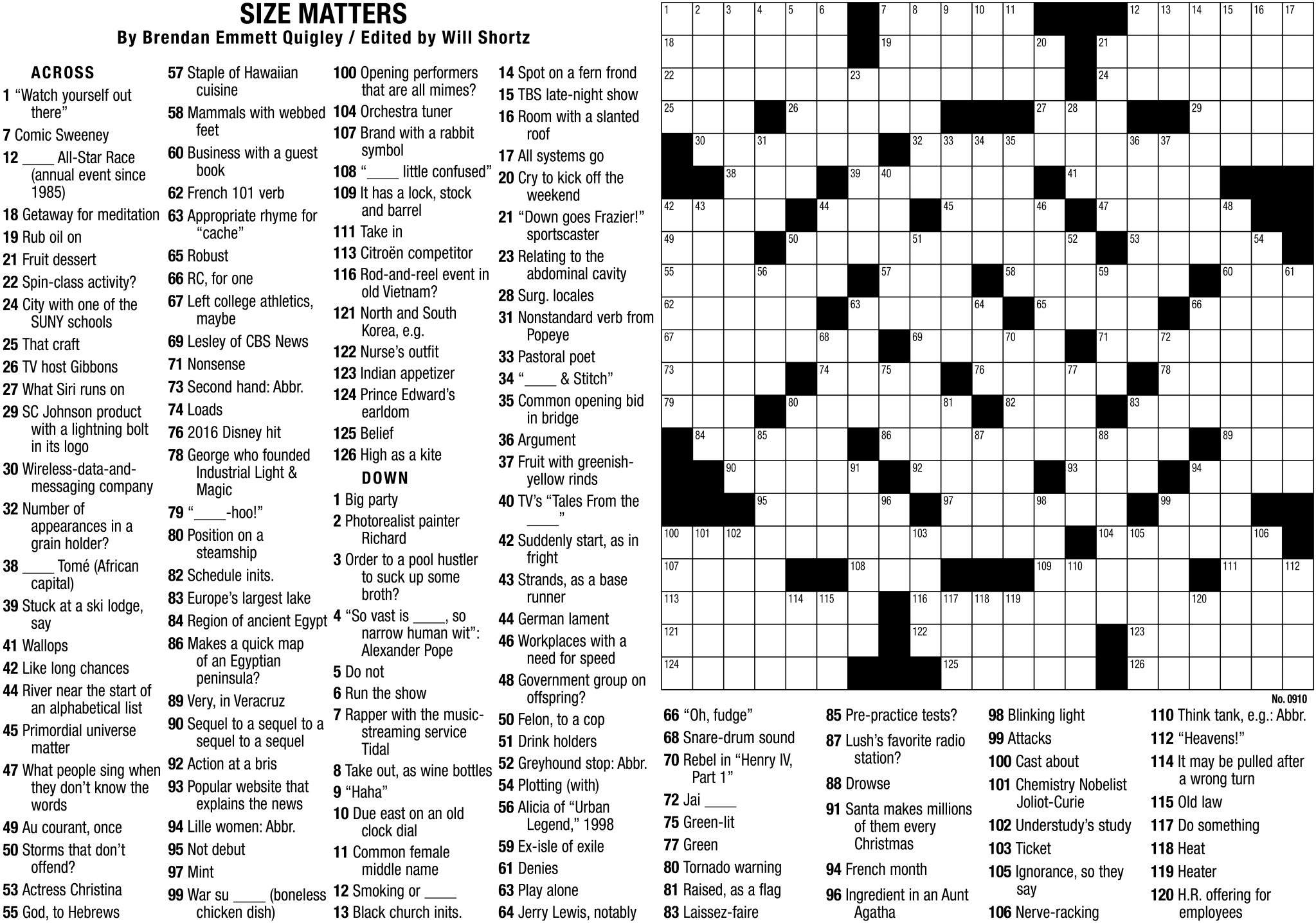 New York Times Crossword Puzzle regarding Printable Newspaper Crossword Puzzles for Free