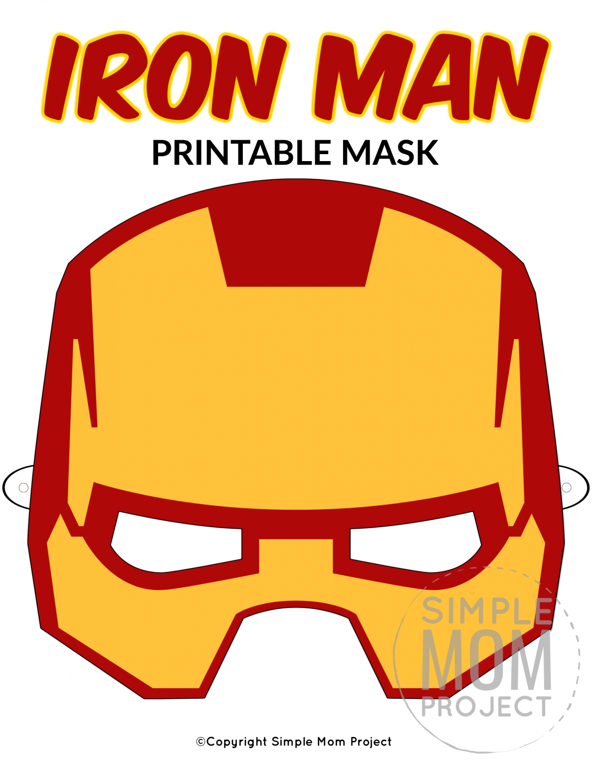 No Longer Available | Iron Man Mask, Iron Man, Mask For Kids for Free Printable Ironman Mask