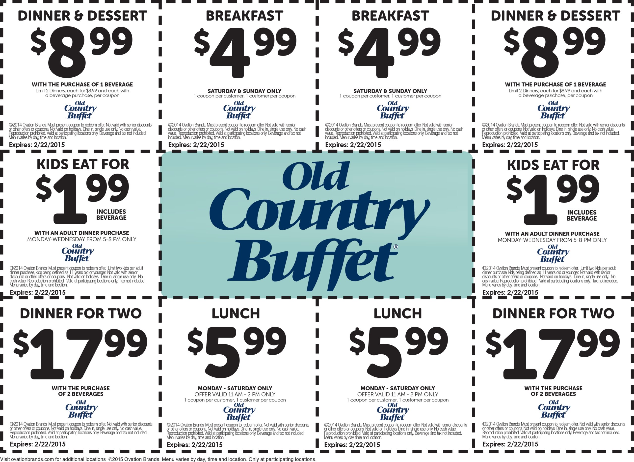 Old Country Buffet April 2024 Coupons And Promo Codes 🛒 with Old Country Buffet Printable Coupons Buy One Get One Free