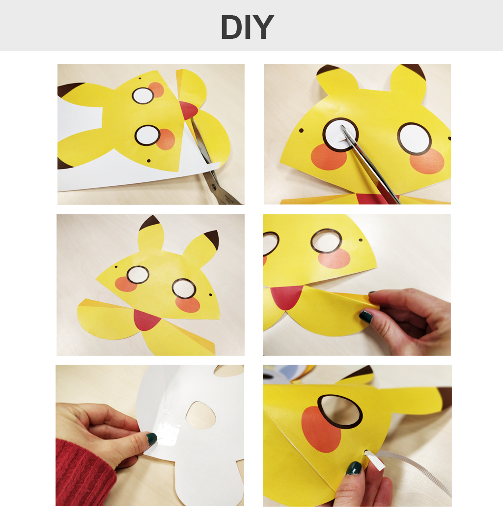 Pin On Creative Masks! inside Free Printable Pokemon Masks