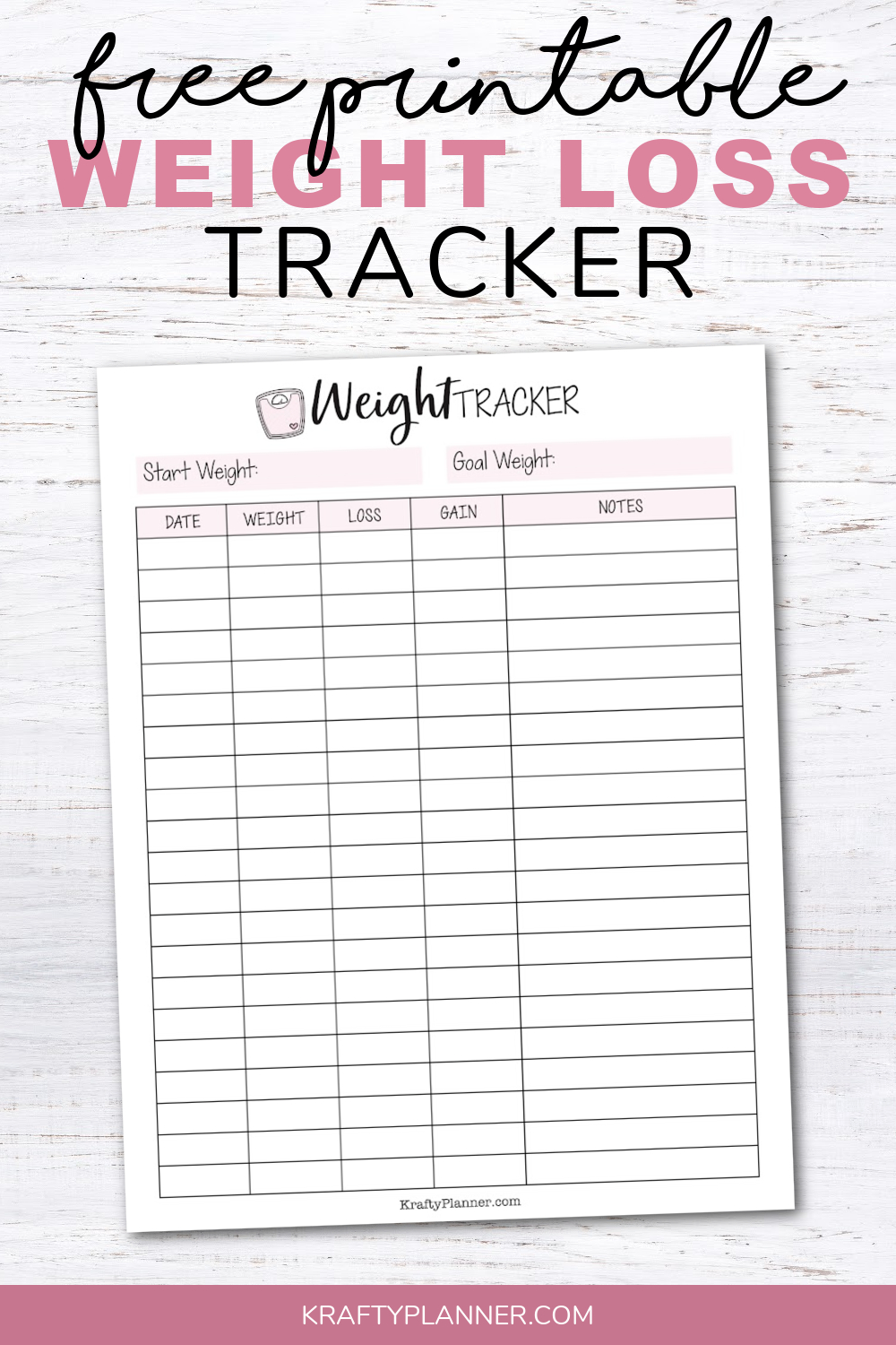 Pin On Printables with Printable Weight Loss Charts Free