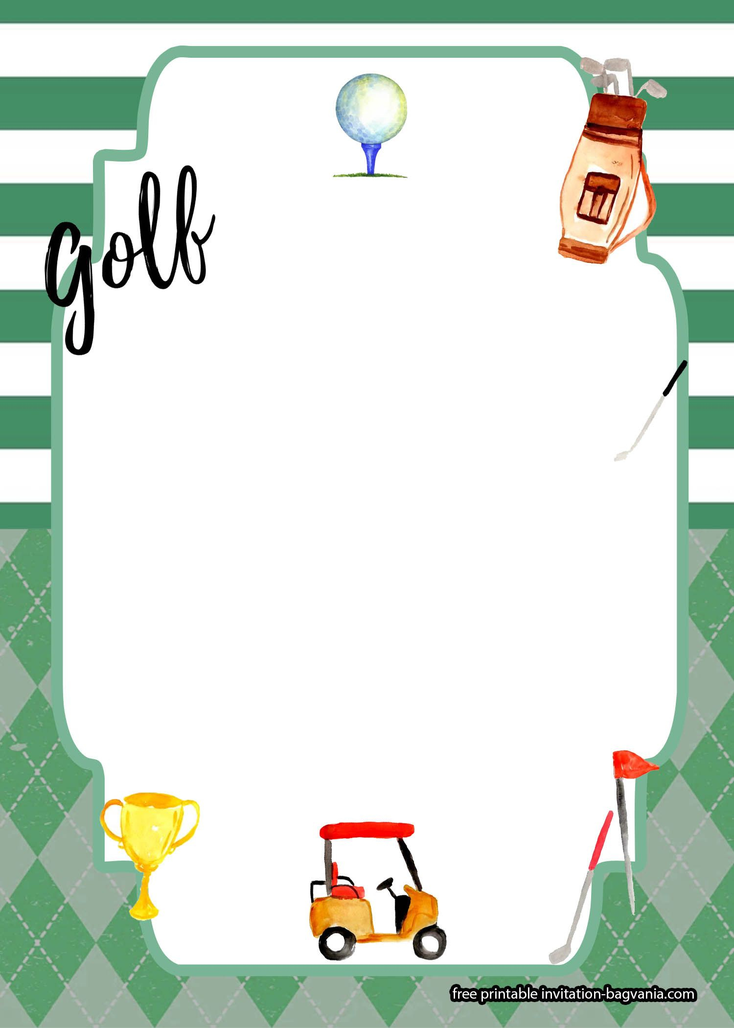 Pinromi On Cositas | Birthday Scrapbook Pages, Golf Stationary regarding Free Printable Golf Stationary