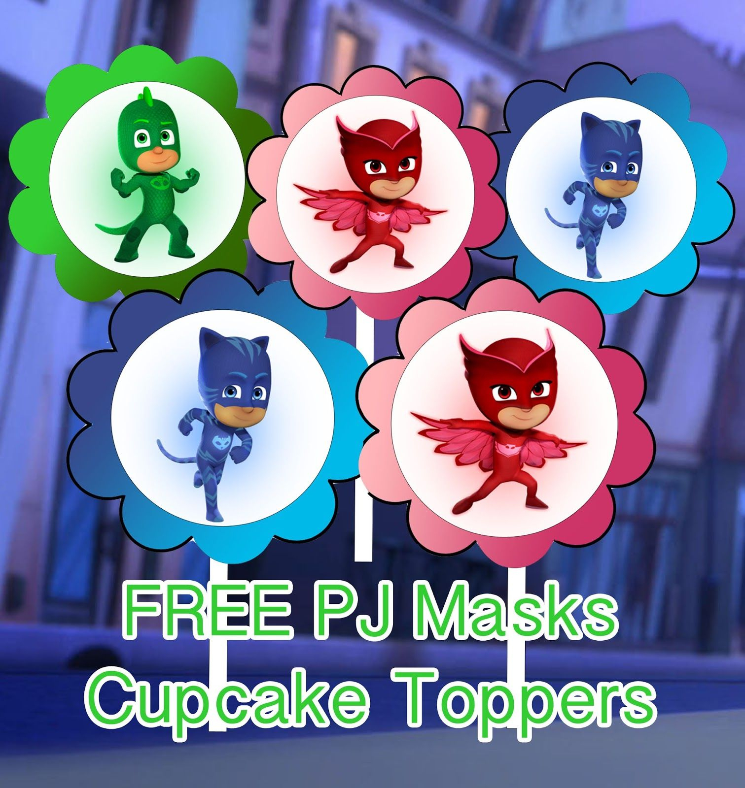 Pj Masks Birthday Party Printable Files | Pj Masks Birthday, Pj throughout PJ Mask Free Printables