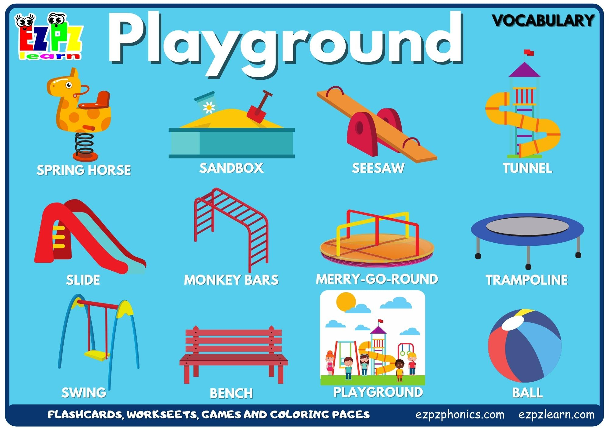 Playground Vocabulary Picture Dictionary Join Now For Free with regard to Free Printable Picture Dictionary for Kids