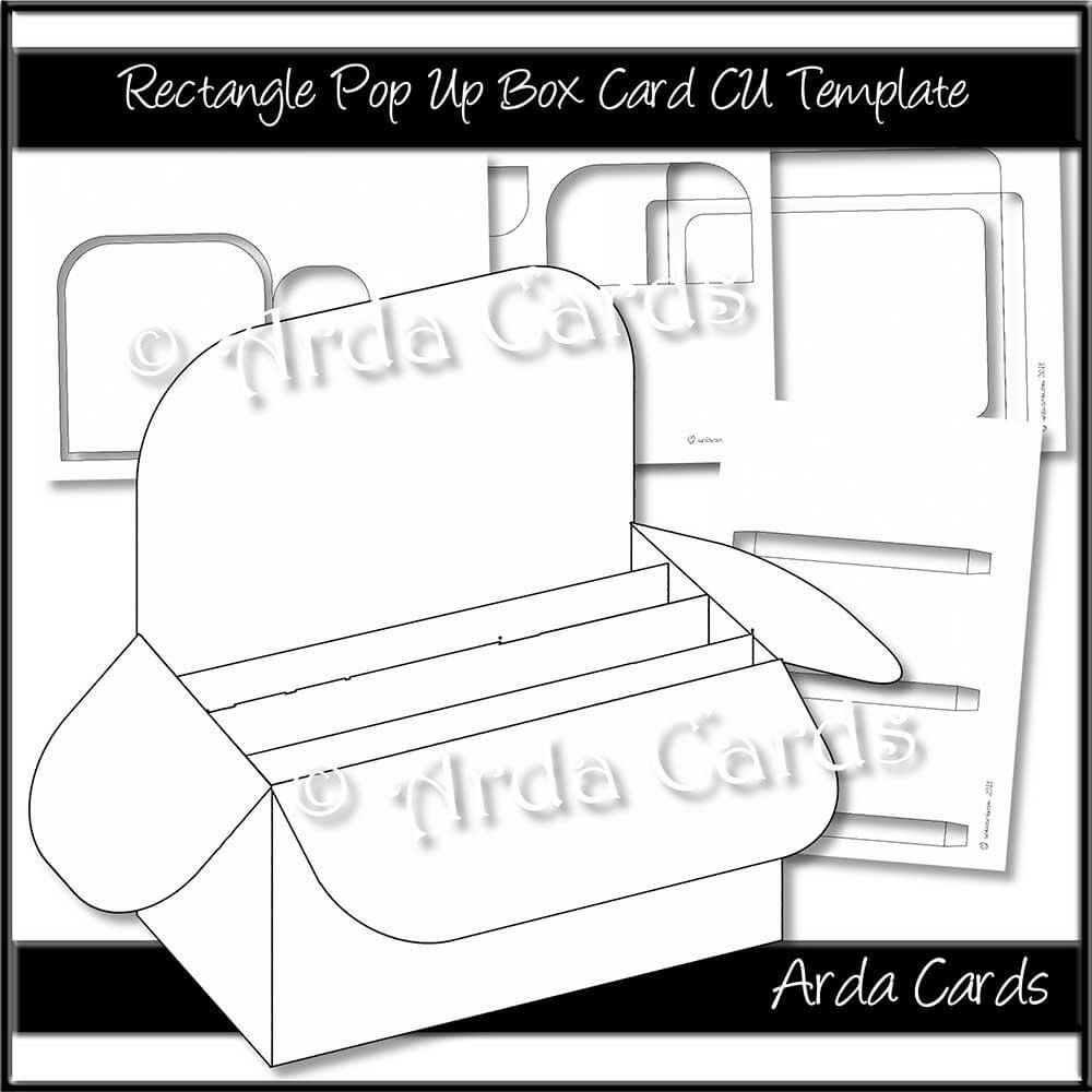 Pop Up Box Cards within Free Printable Pop Up Card Templates