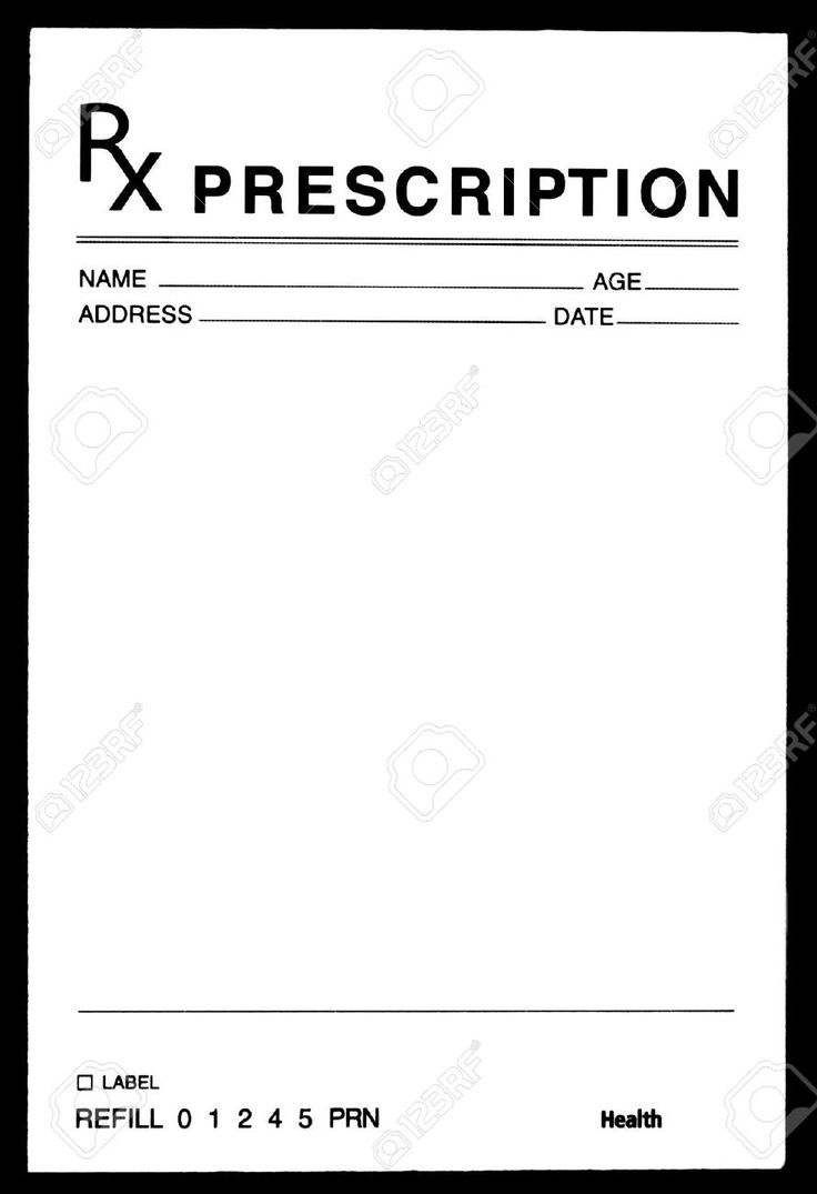 Prescription Labels Template | Medical Prescription, Prescription throughout Free Printable Prescription Pad