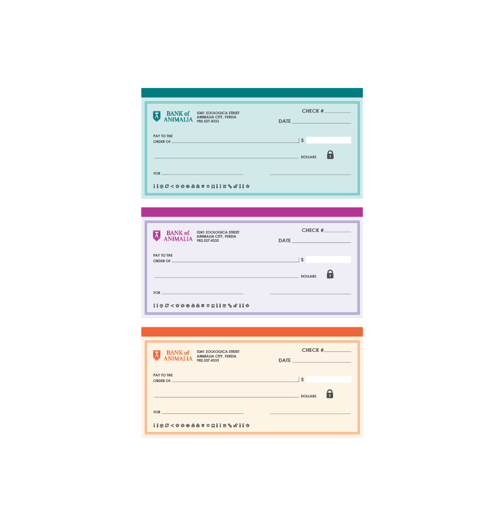 Pretend Checkbook — Play With Cmyk - Free Printables with Free Printable Play Checks