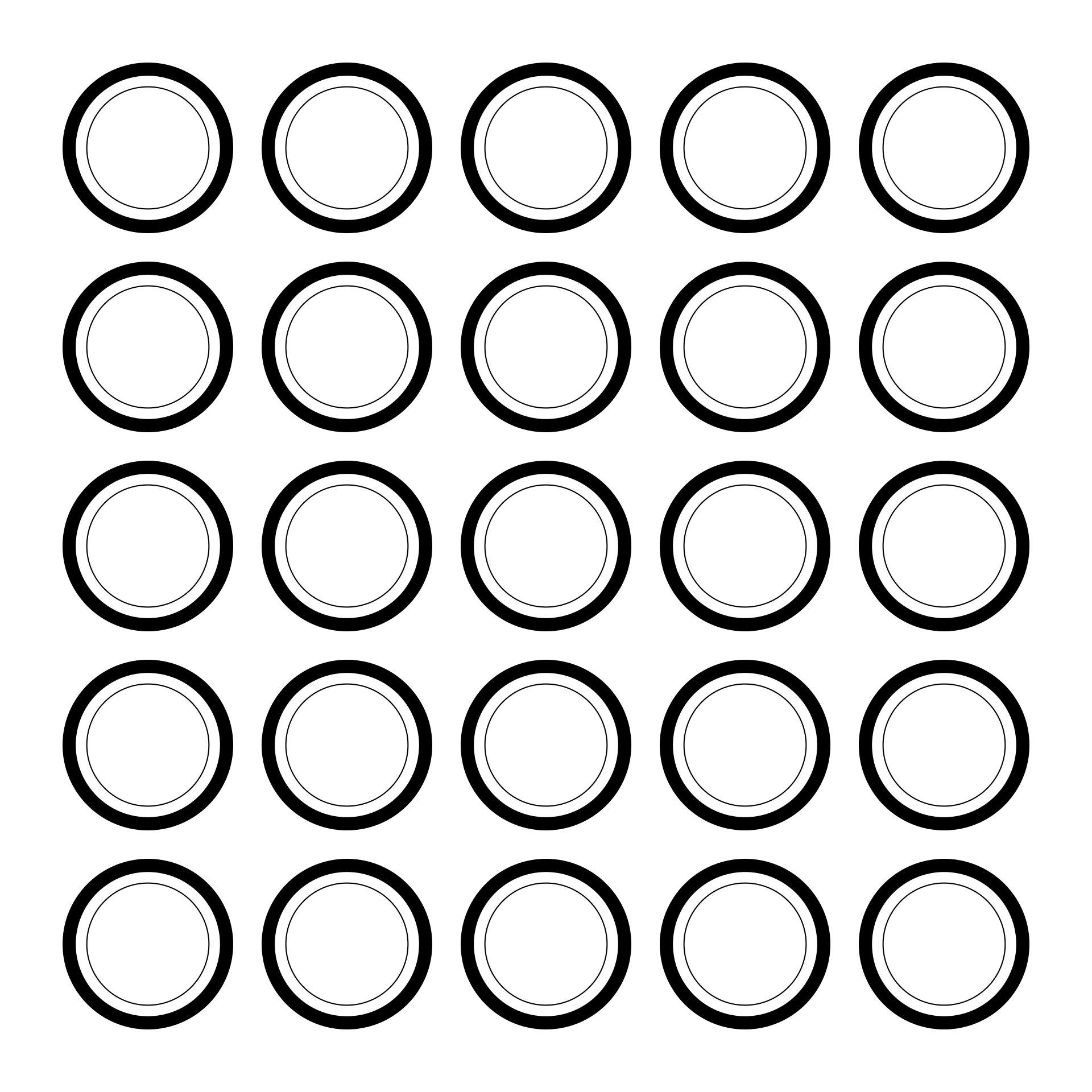 Printable 1 Inch Macaron Template Circle | Template Printable intended for Free Printable Macaron Template