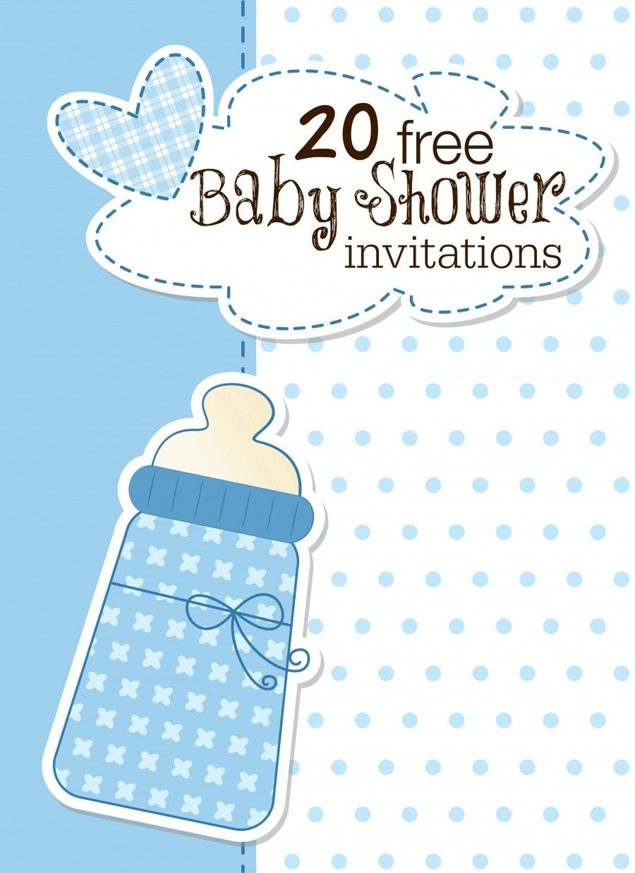 Printable Baby Shower Invitations | Free Baby Shower Invitations in Free Baby Boy Shower Invitations Printable