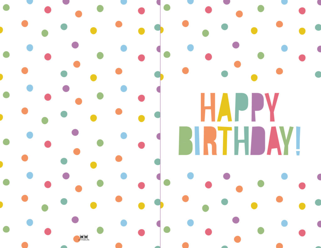 Printable Birthday Cards - 110 Free Birthday Cards | Printabulls throughout Free Printable Happy Birthday Cards