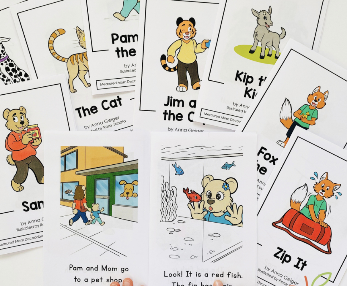 Printable Books Archives - The Measured Mom for Free Printable Phonics Books