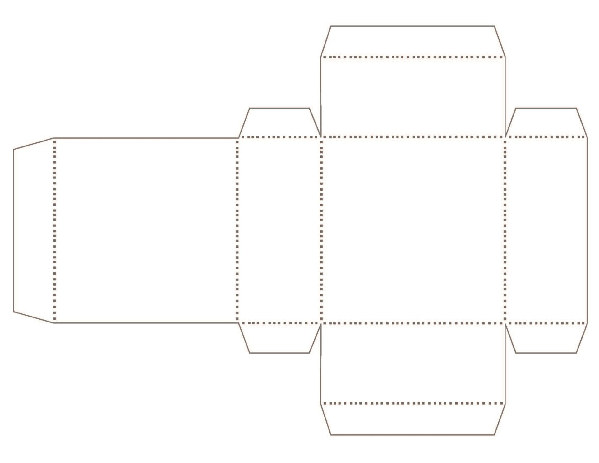 Printable Box Templates For Bags Or Gifts | Box Template, Box within Free Printable Box Patterns