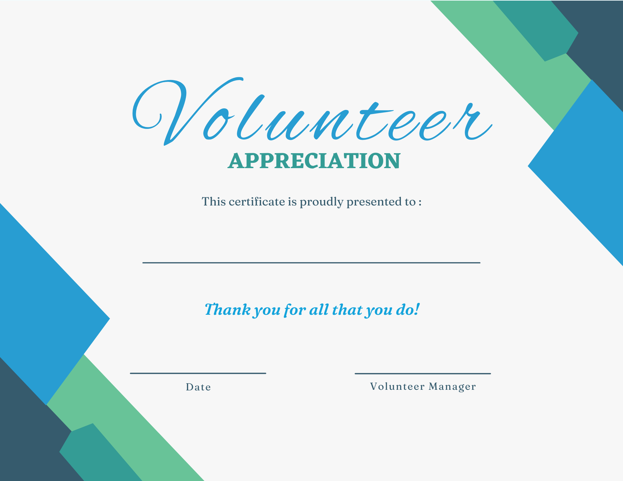 Printable Certificates For Volunteer Appreciation | Signup pertaining to Free Printable Volunteer Certificates Of Appreciation