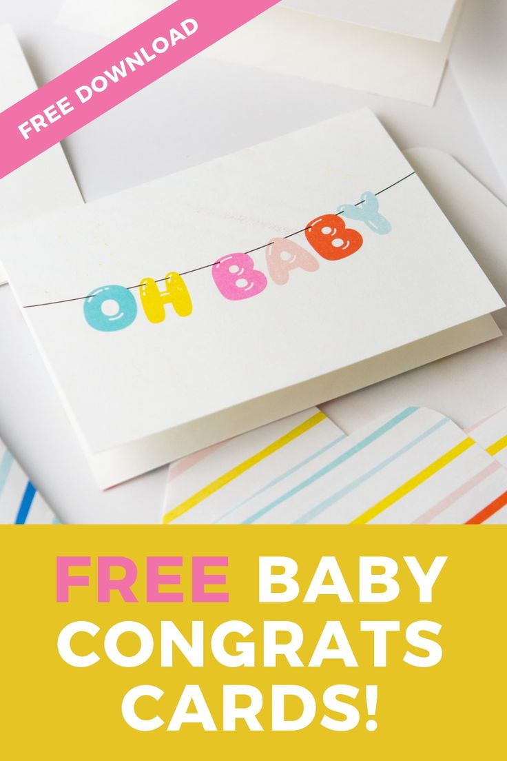 Printable Congratulations Baby Cards | Printable Baby Shower Cards pertaining to Congratulations On Your Baby Girl Free Printable Cards