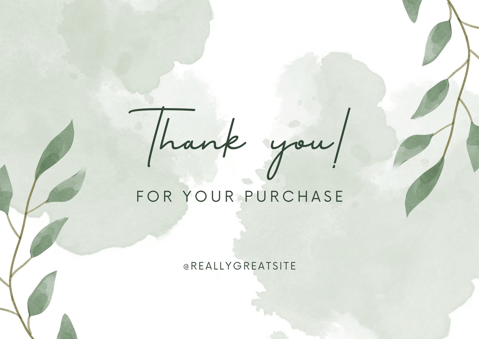 Printable, Customizable Thank You Card Templates | Canva throughout Free Personalized Thank You Cards Printable