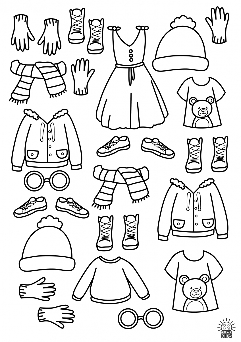 Printable Dress Up Paper Dolls – Family | Amax Kids inside Free Printable Dress Up Paper Dolls