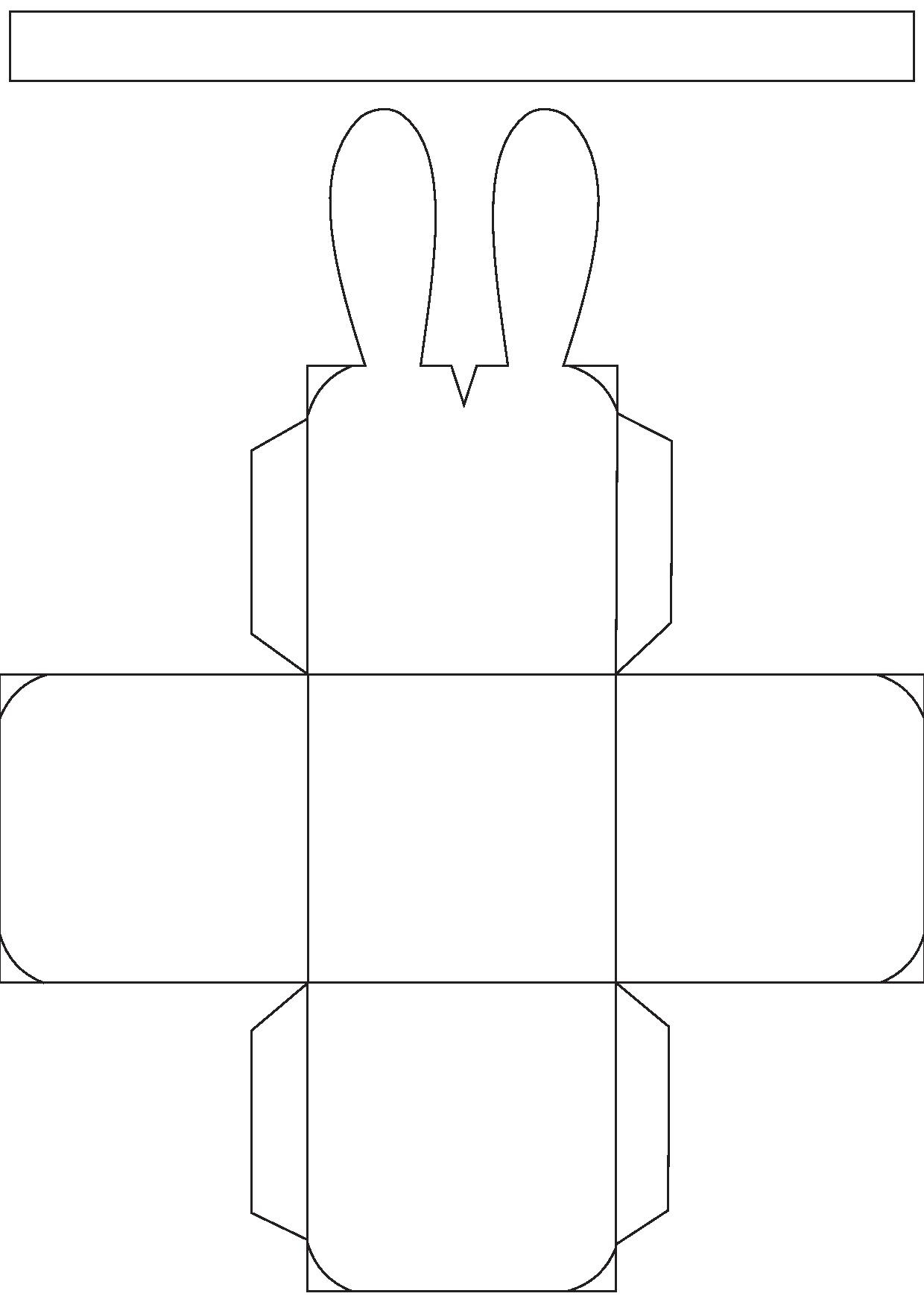 Printable Easter Basket Template throughout Free Printable Easter Egg Basket Templates