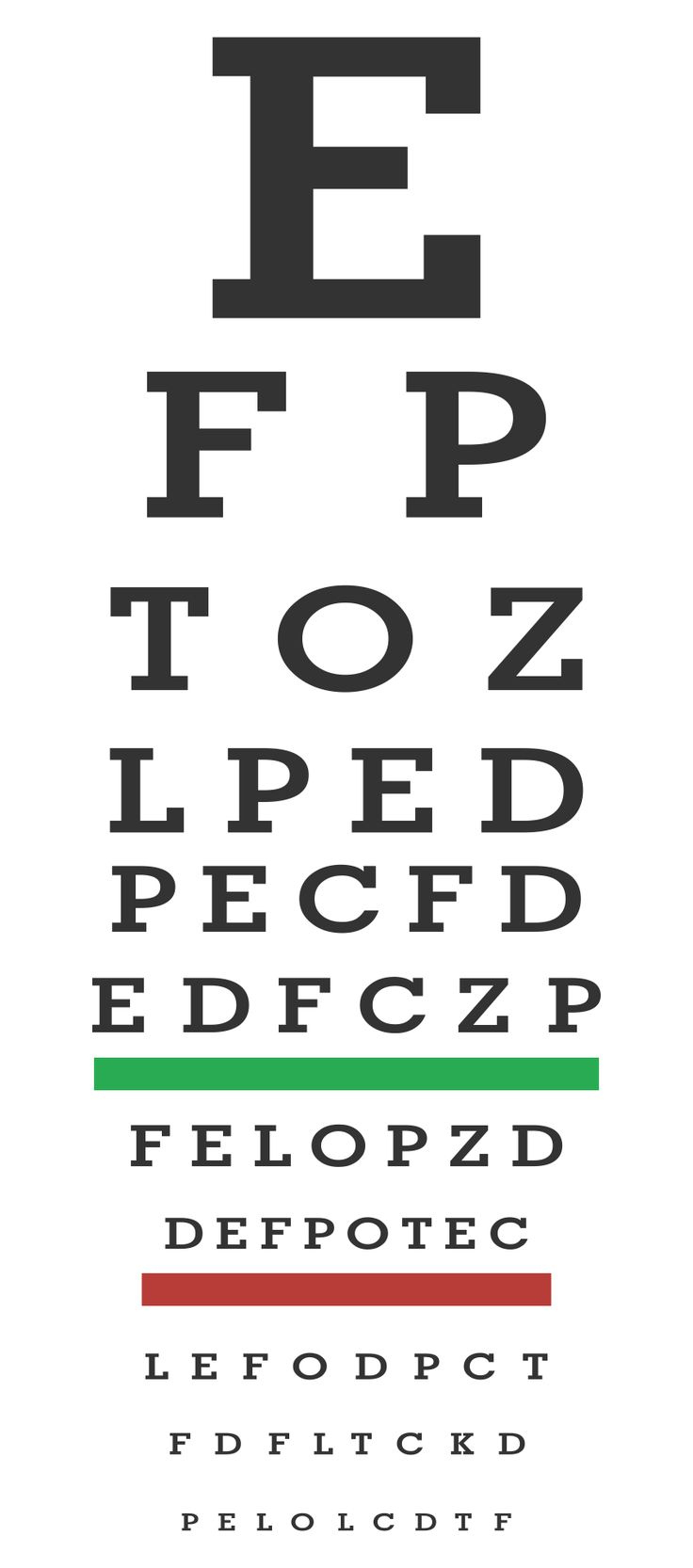 Printable Eye Chart | Escolares with Eye Exam Chart Printable Free