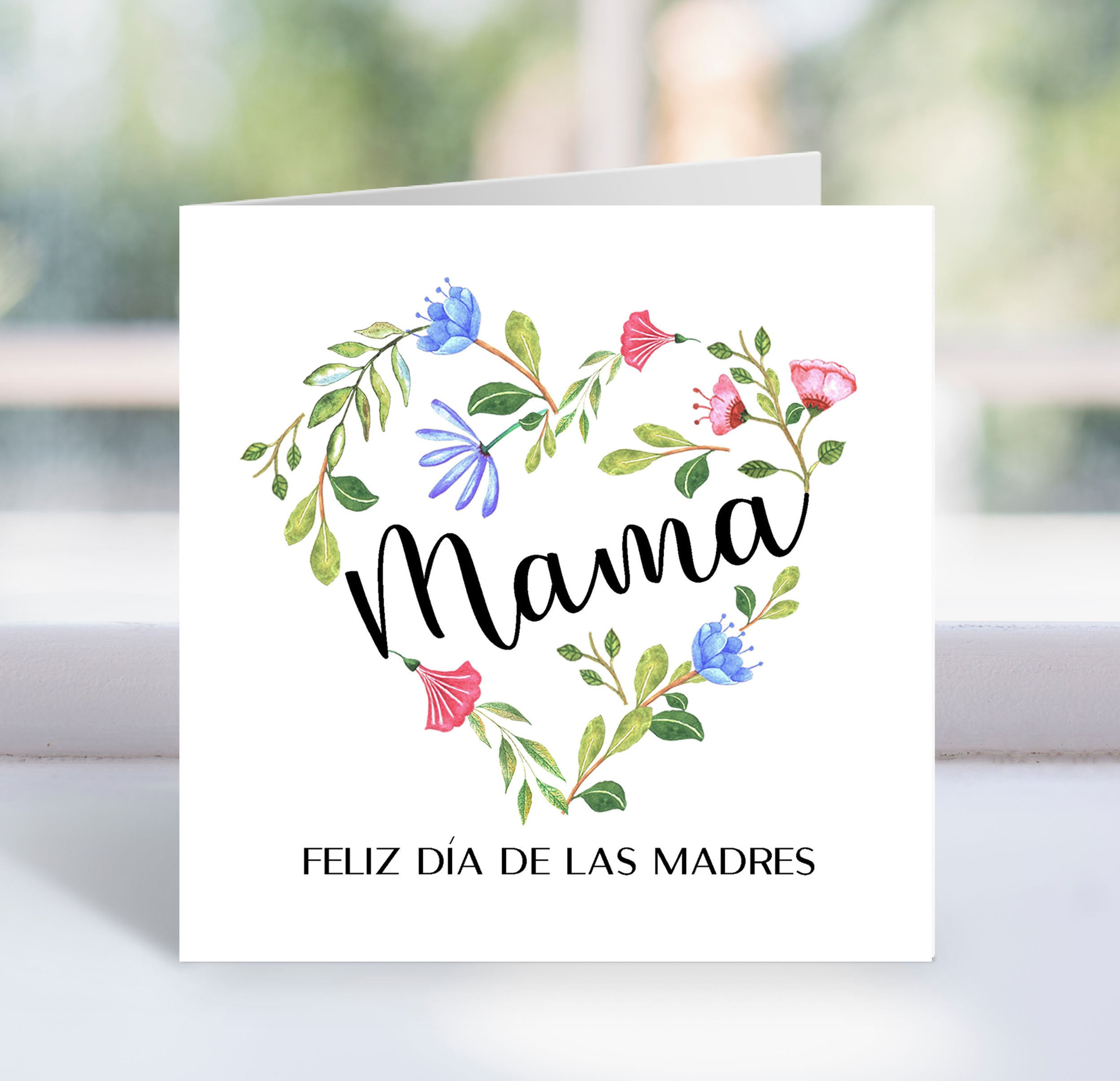 Printable Feliz Dia De Las Madres, Spanish Happy Mother&amp;#039;S Day Card inside Free Spanish Mothers Day Cards Printable