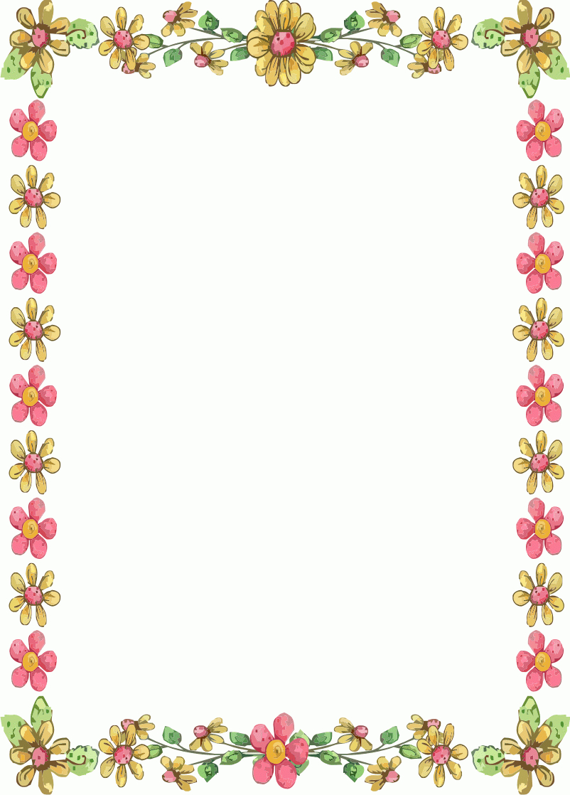 Printable Frames And Borders - Clipart Best | Floral Border Design with regard to Free Printable Borders And Frames