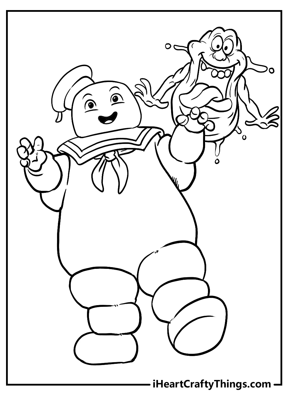 Printable Ghostbusters Coloring Pages (Updated 2024) with Ghostbusters Free Printables