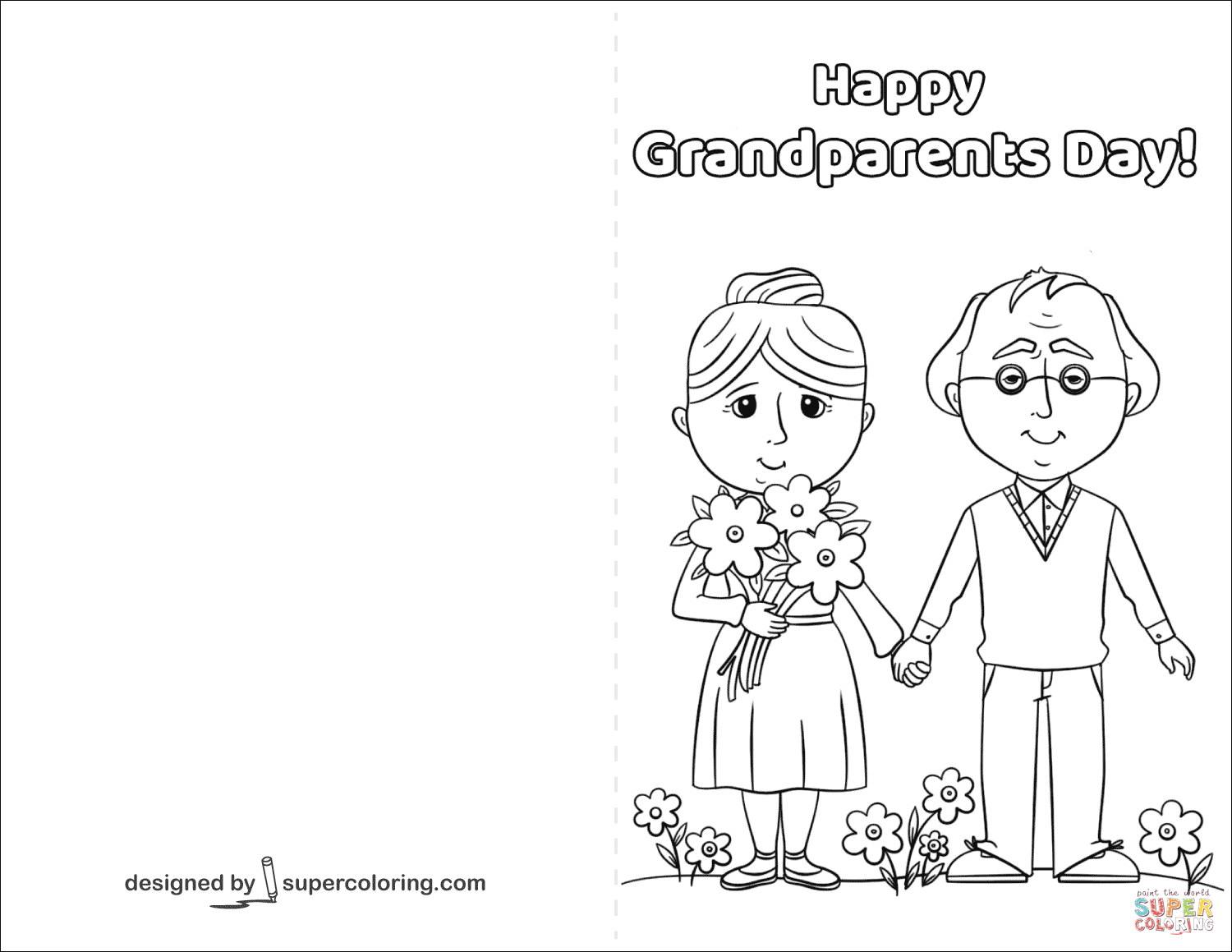 Printable Grandparents Day Card inside Grandparents Day Cards Printable Free