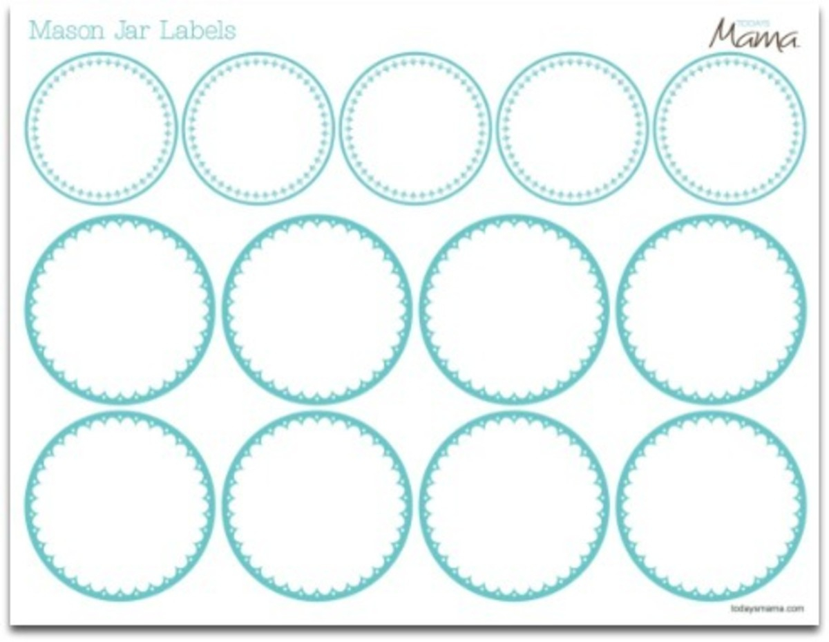 Printable Jar Label Template - Today&amp;#039;S Mama for Free Printable Jar Label Templates