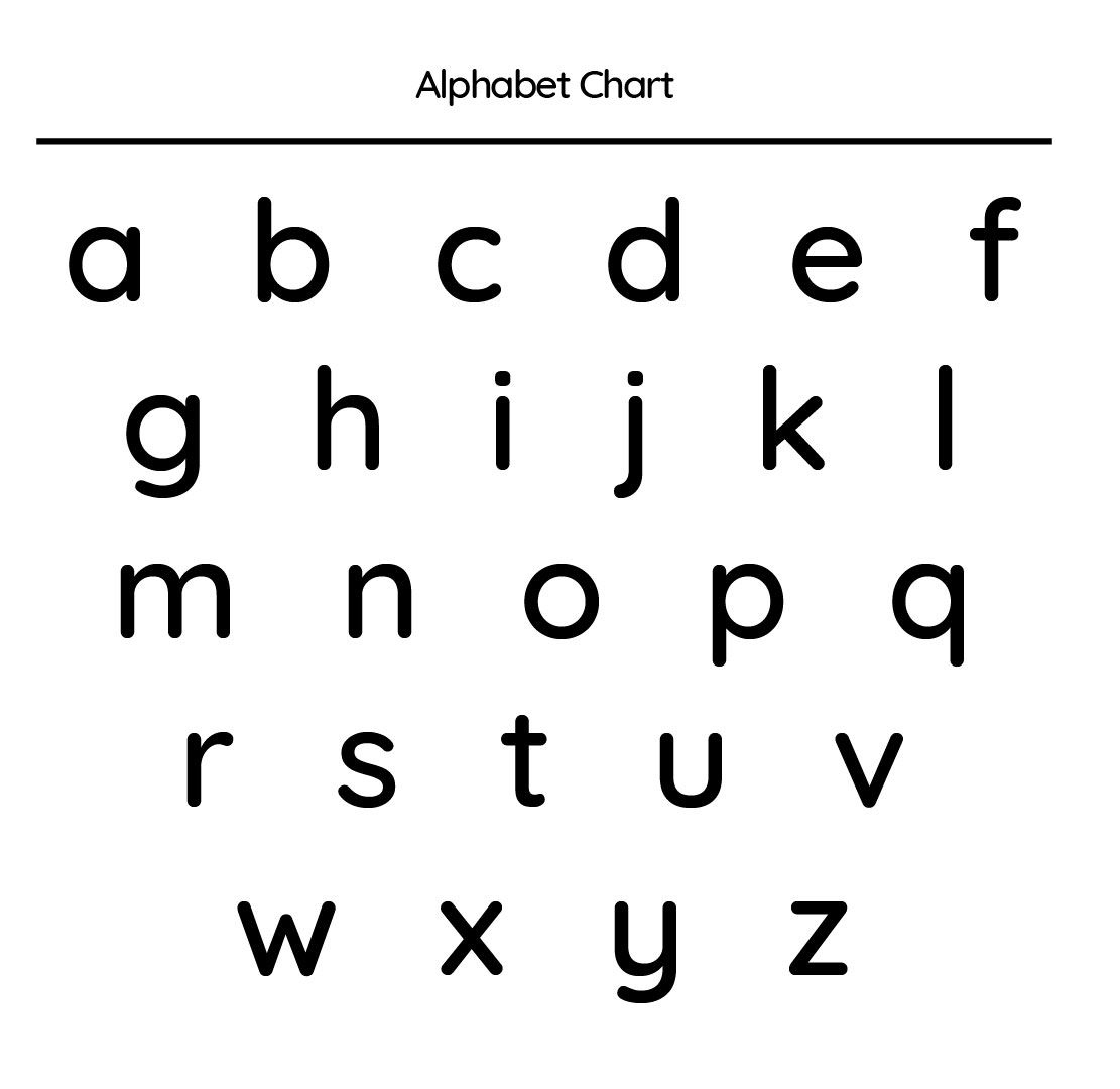 Printable Lowercase Alphabet Letters | Small Alphabet Letters pertaining to Free Printable Lower Case Letters