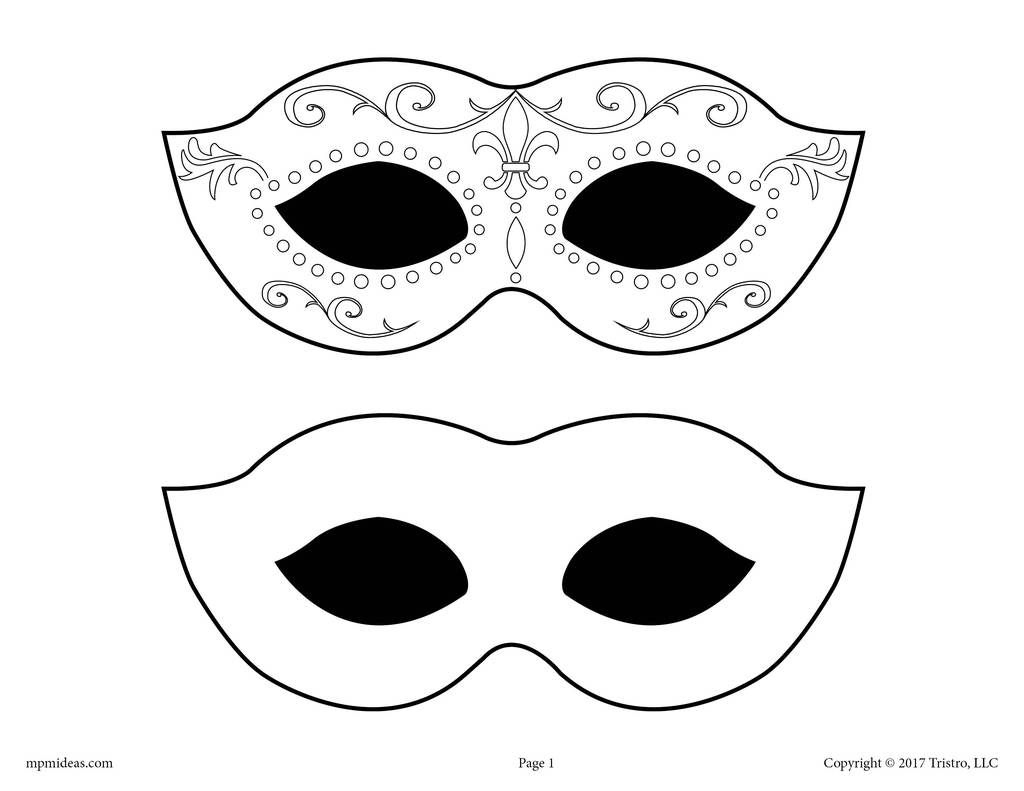 Printable Mardi Gras Mask Template! | Mardi Gras Mask Template pertaining to Free Printable Mardi Gras Masks