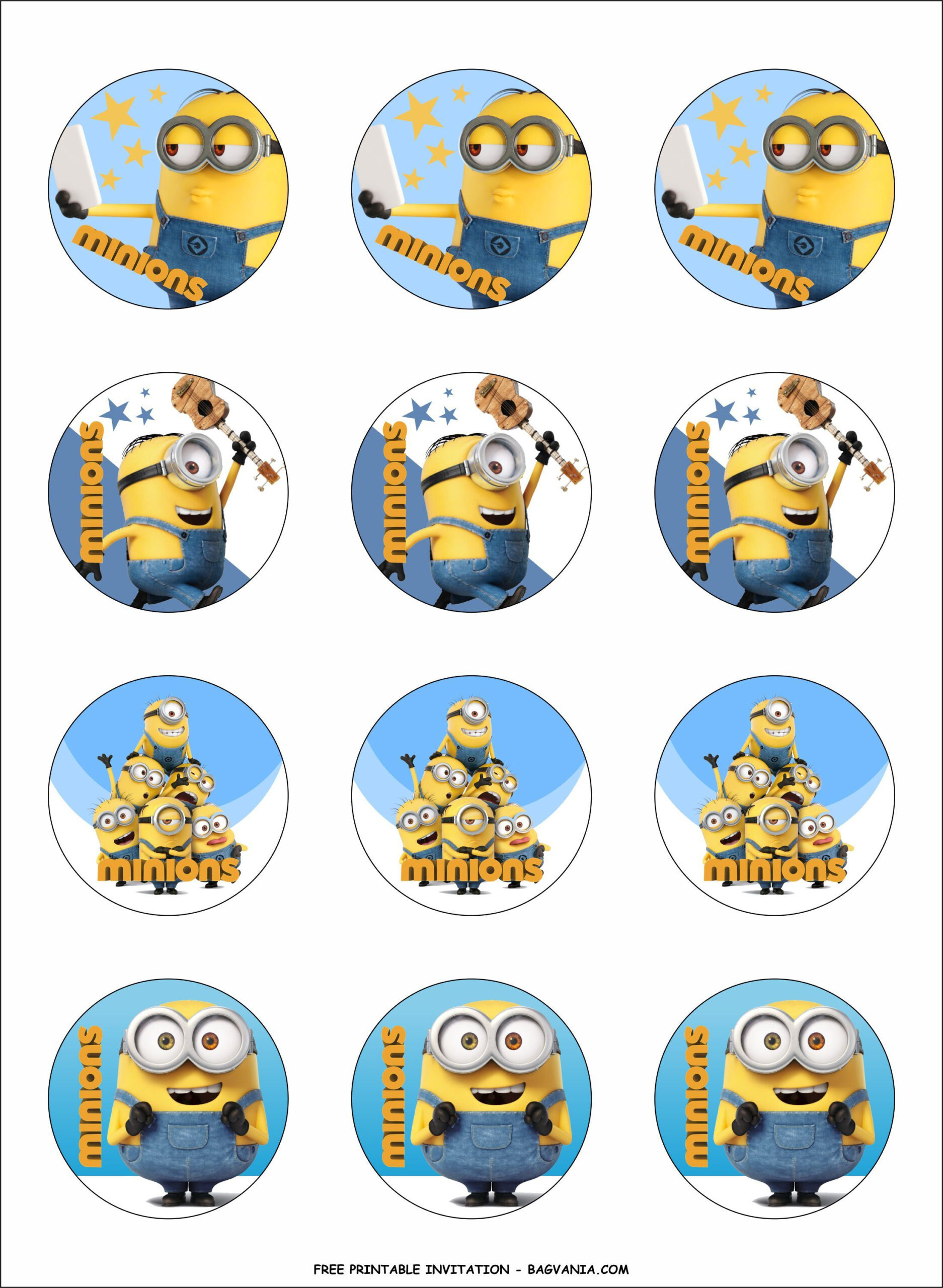 Printable Minion Birthday Party Kits: Fun And Free Templates pertaining to Minion Party Ideas Free Printables