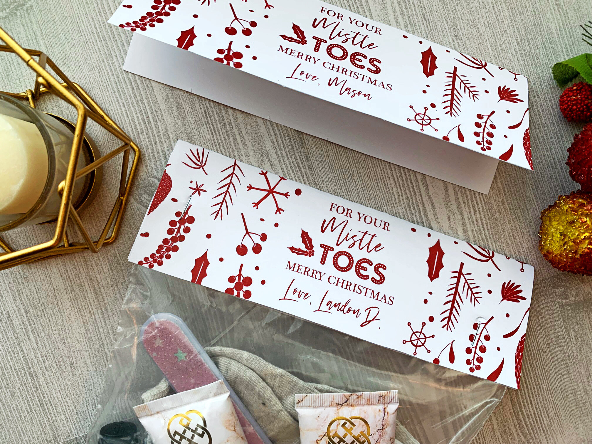 Printable “Mistletoes” Gift Tag Freebie — E-Three Design Studio inside Free Printable Mistletoe Tags