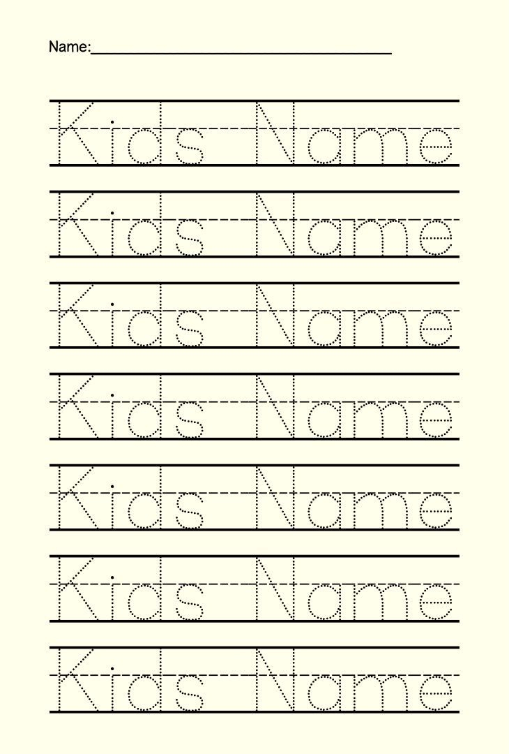 Printable Name Tracing Worksheets Preschool | Name Tracing pertaining to Free Printable Name Tracing Worksheets