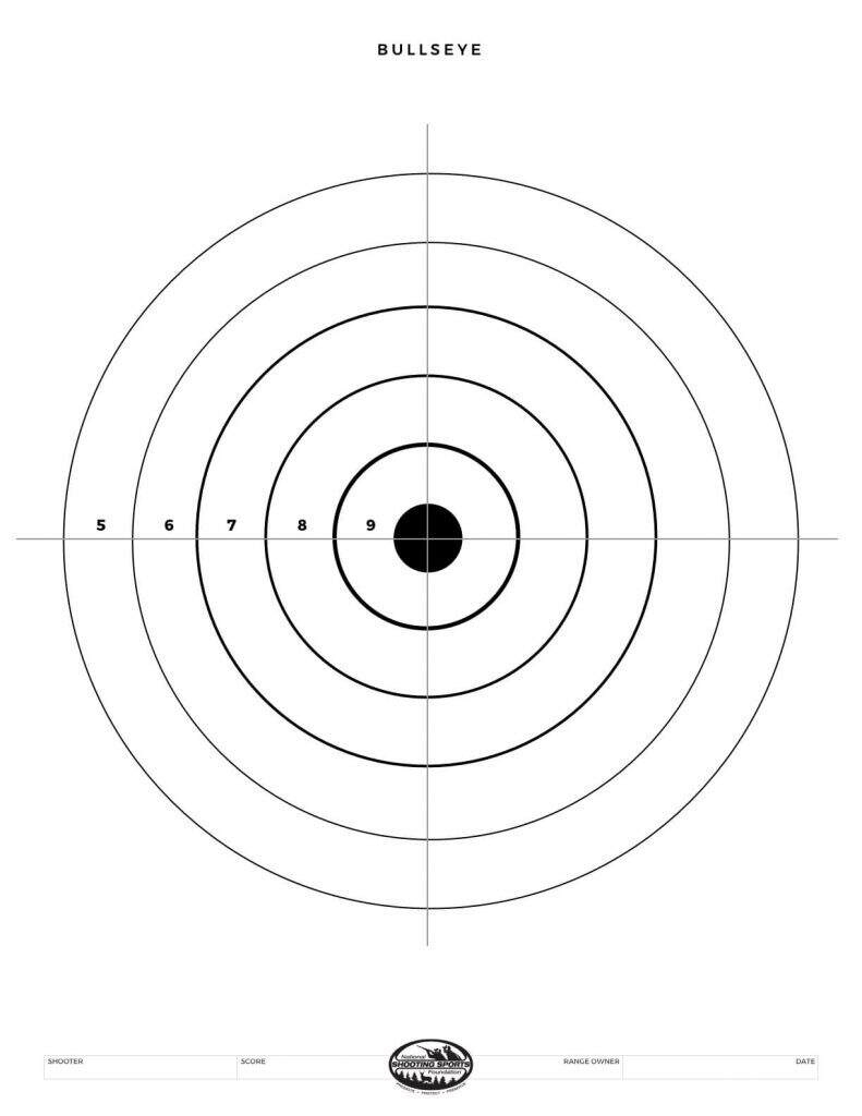 Printable Shooting Targets And Gun Targets • Nssf throughout Free Printable Shooting Targets