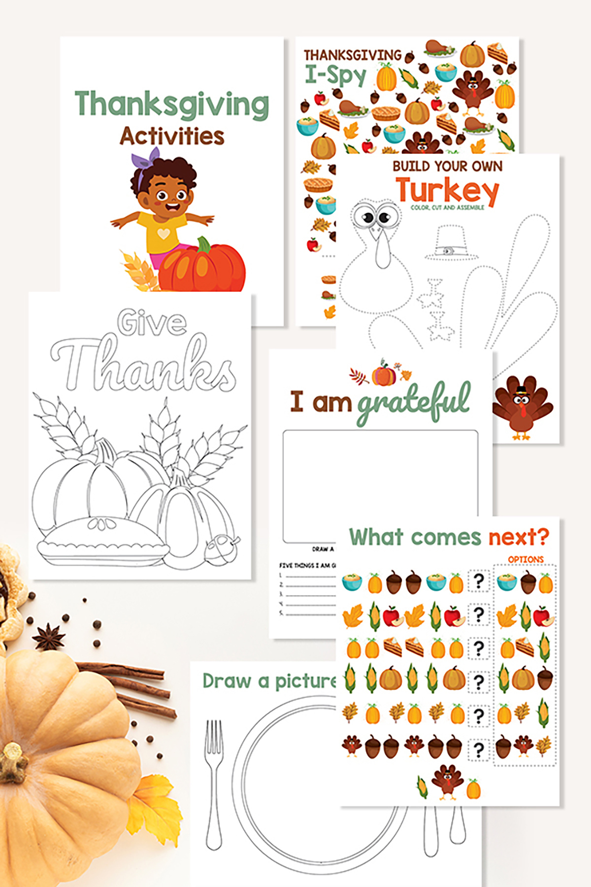 Printable Thanksgiving Activities For Kids - Extreme Couponing Mom intended for Free Printable Kindergarten Thanksgiving Activities