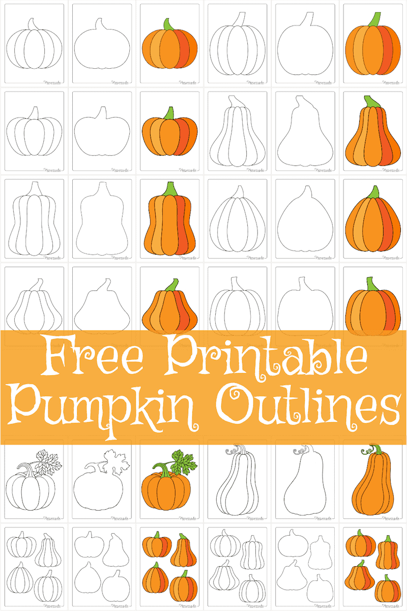 Pumpkin Template Printable Outlines &amp;amp; Patterns For Crafts for Pumpkin Shape Template Printable Free