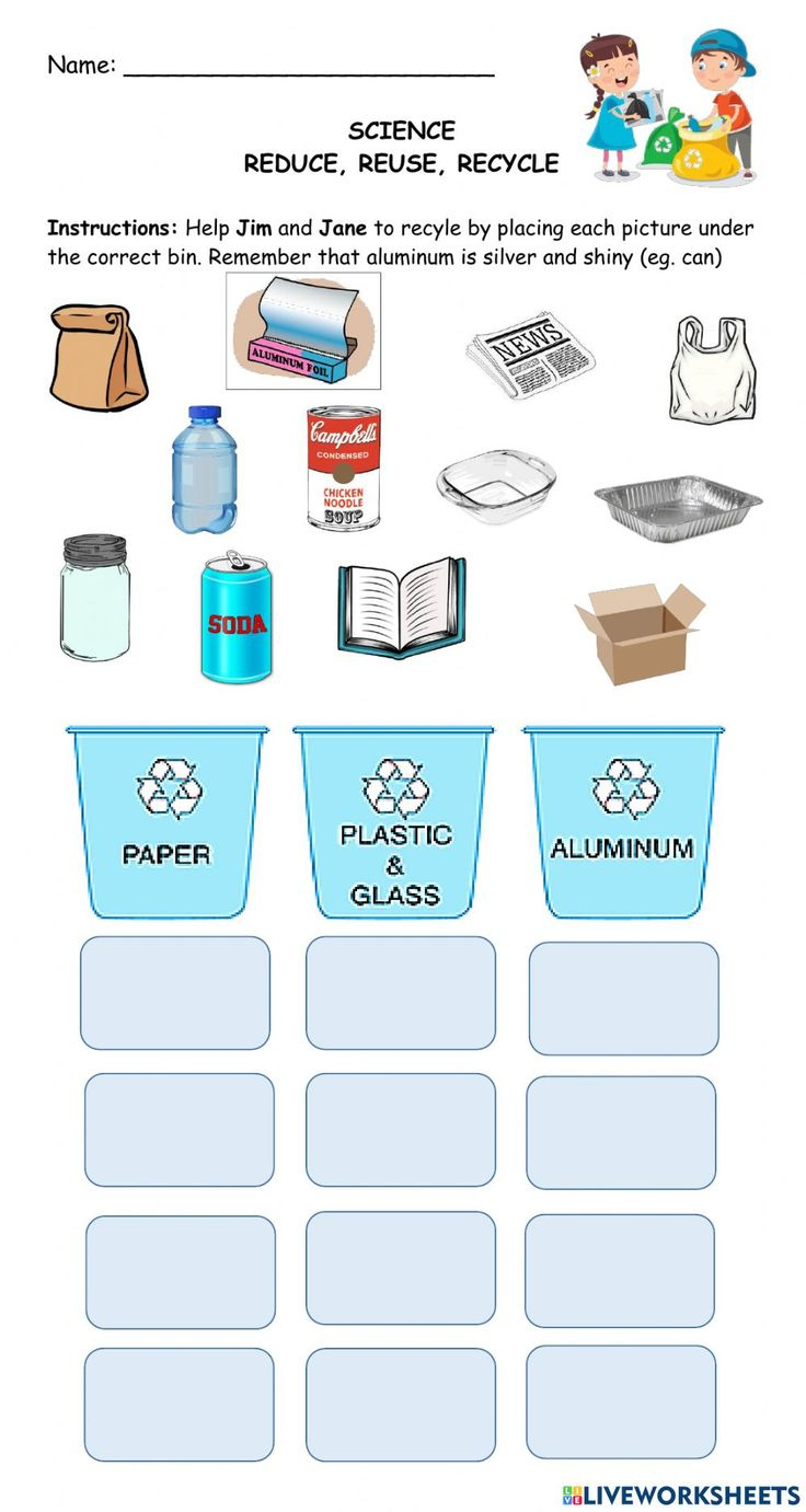 Reduce Reuse Recycle Worksheet | Reduce Reuse Recycle, Reuse regarding Free Printable Recycling Worksheets