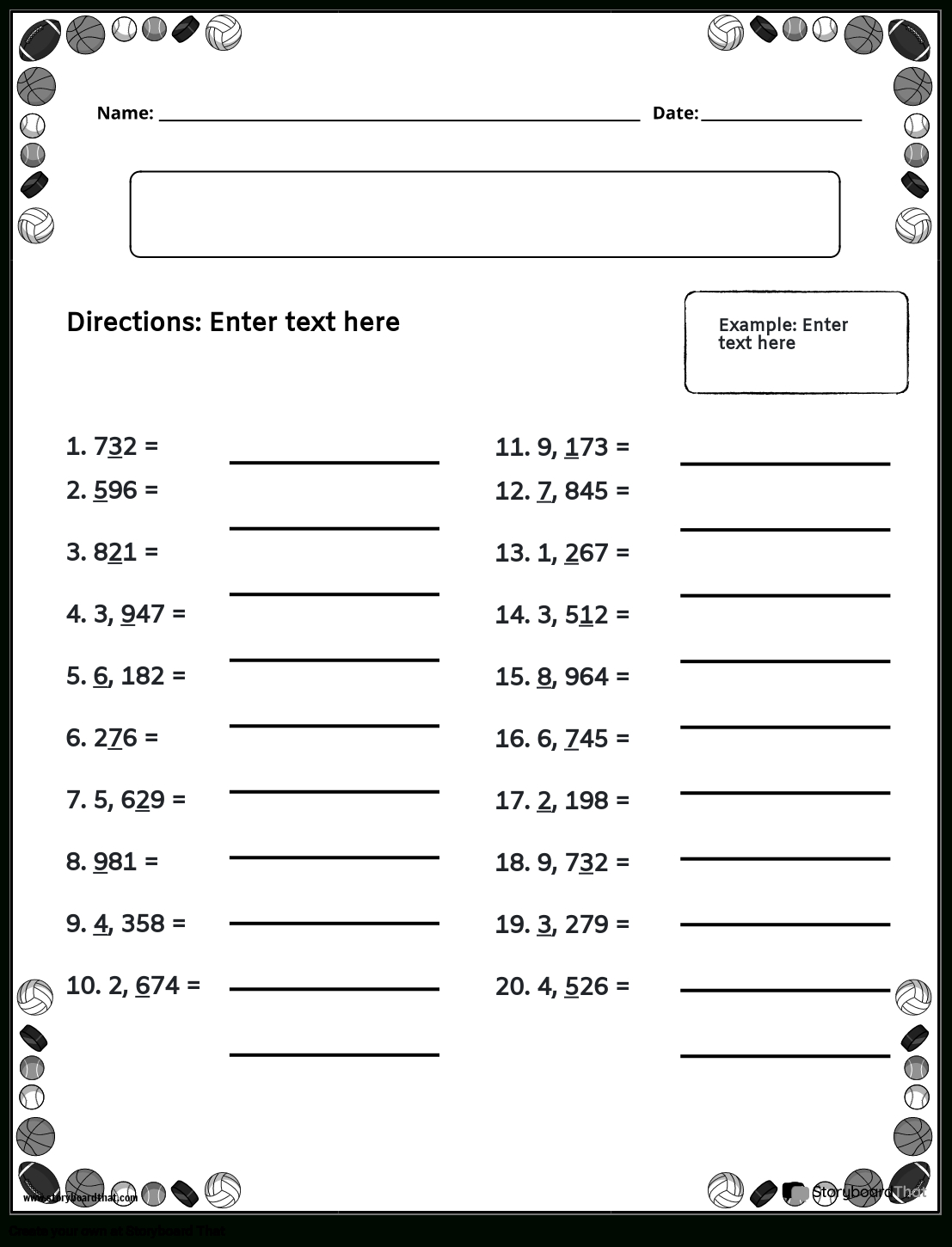 Rounding Worksheets | Free Rounding Numbers Activities in Free Printable 4Th Grade Rounding Worksheets