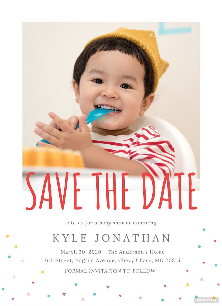 Save The Date Birthday Invitation Template In Word, Illustrator in Free Printable Save the Date Birthday Invitations