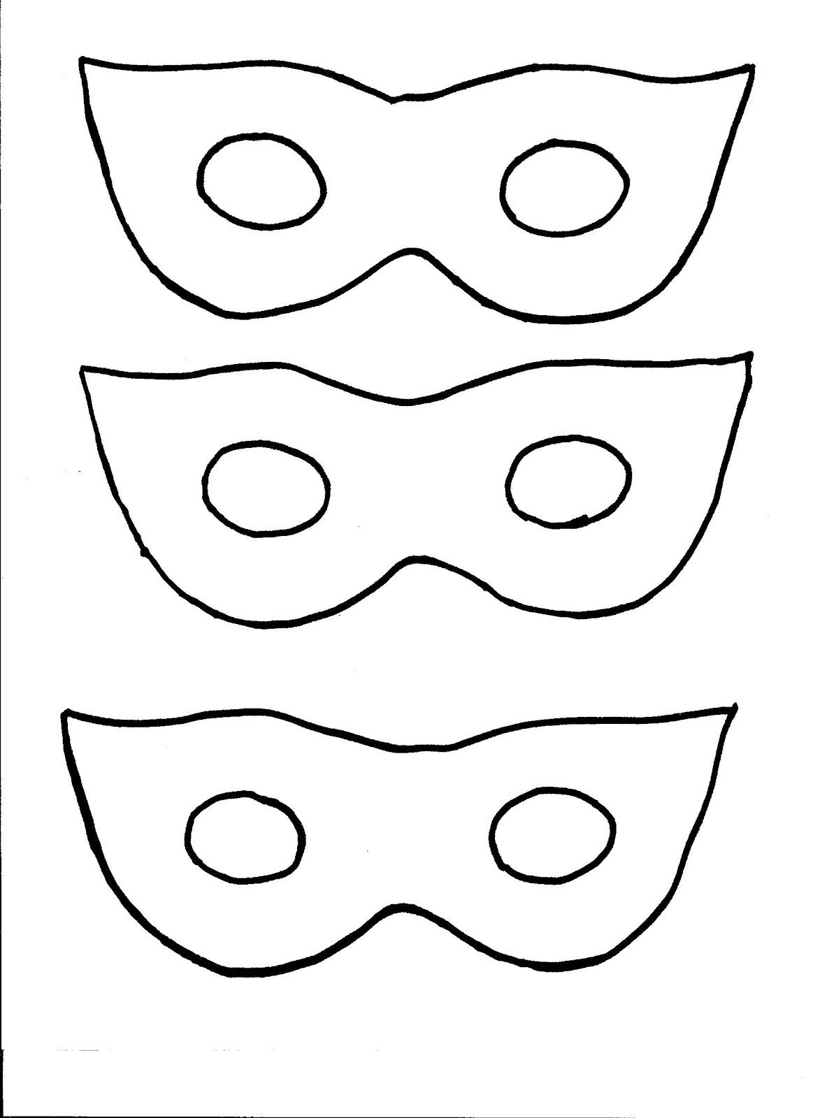 Scary Mask Template | Mask Template Printable, Superhero Mask within Superman Mask Printable Free